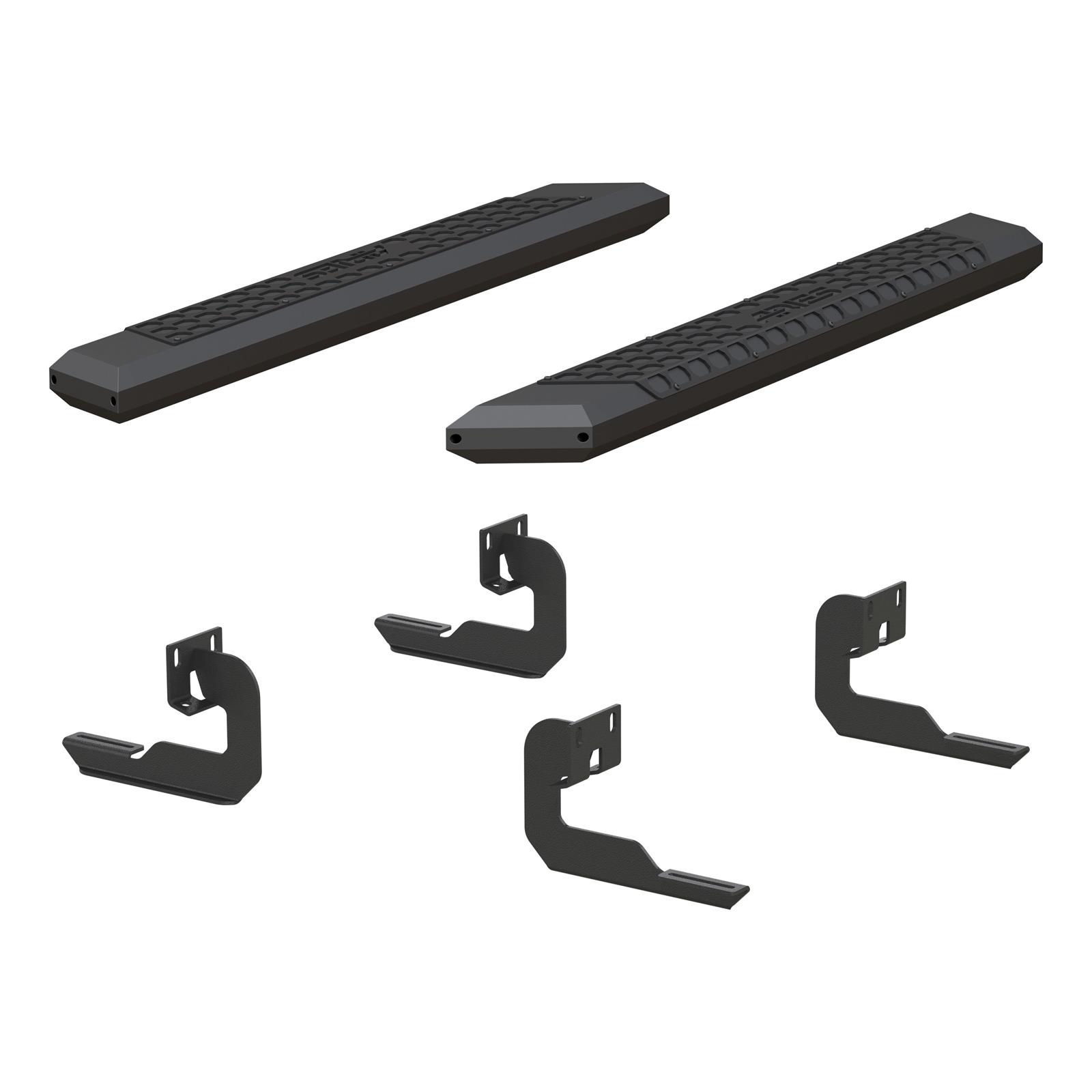 Aries Automotive AdvantEDGE 5.5 in. Side Bars for 2004-2014 F-150 - 2556007 Step Bars, Diameter, Aluminum, Chrome Powdercoated, Pair thumbnail 3