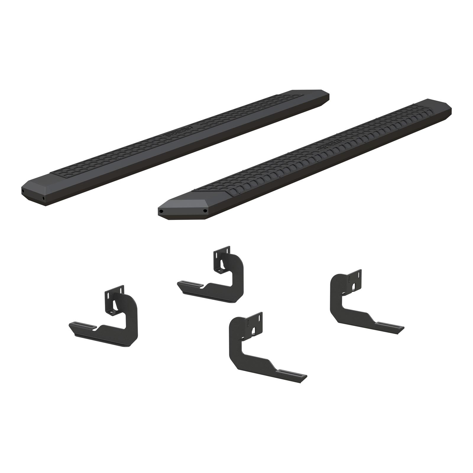 Aries Automotive AdvantEDGE 5.5 in. Side Bars 2556009 Step Bars, Diameter, Aluminum, Chrome Powdercoated, Pair thumbnail 4