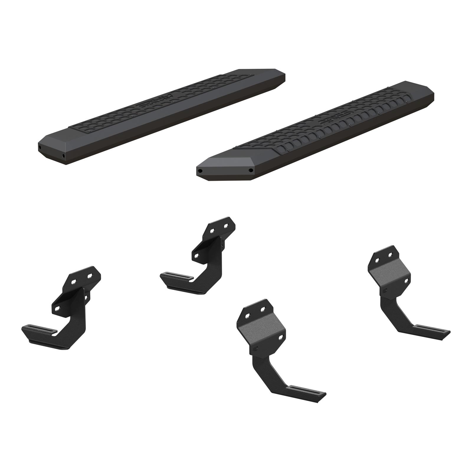 Aries Automotive AdvantEDGE 5.5 in. Side Bars 2556011 Step Bars, Diameter, Aluminum, Chrome Powdercoated, Pair thumbnail 3