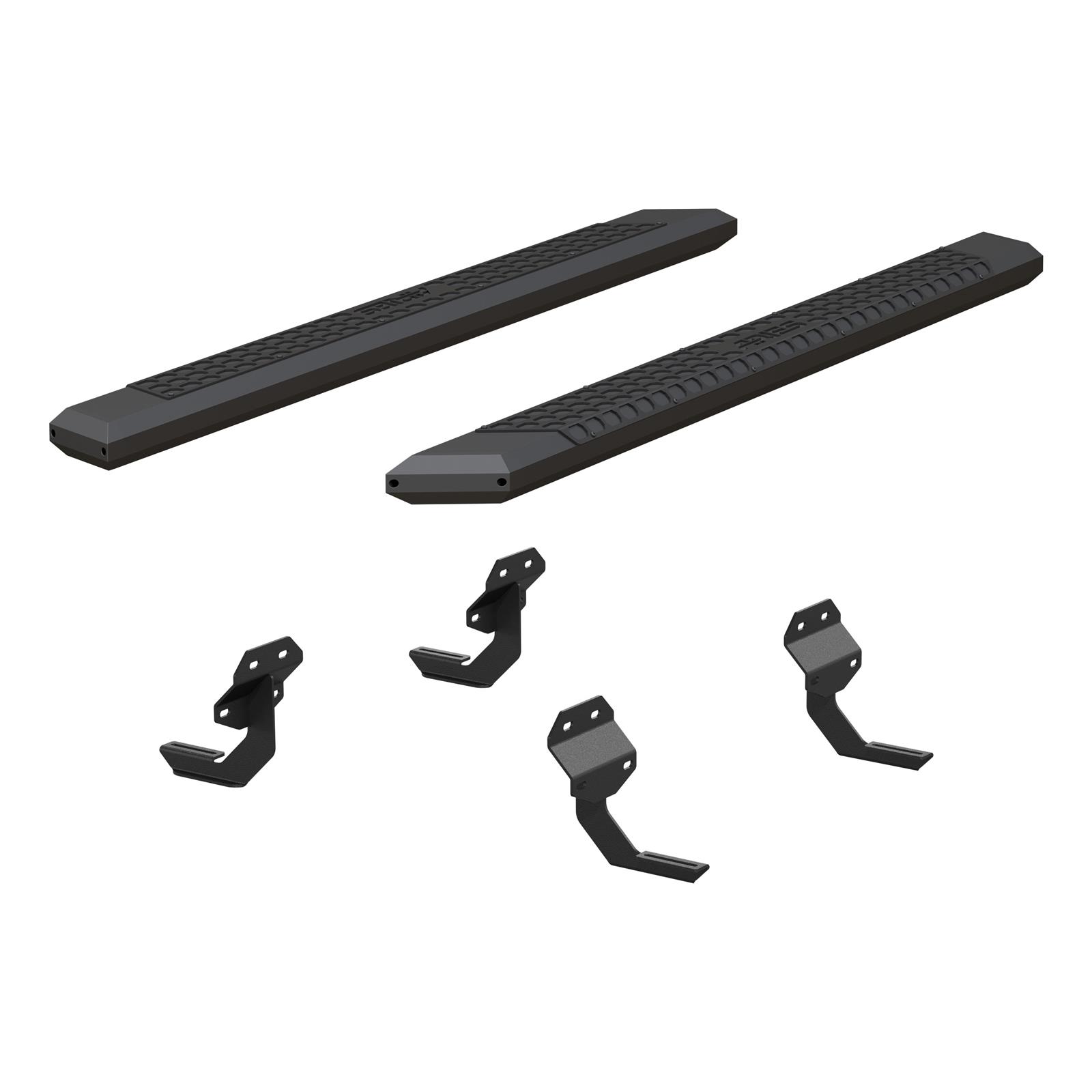 Aries Automotive AdvantEDGE 5.5 in. Side Bars 2556012 Step Bars, Diameter, Aluminum, Chrome Powdercoated, Pair thumbnail 5