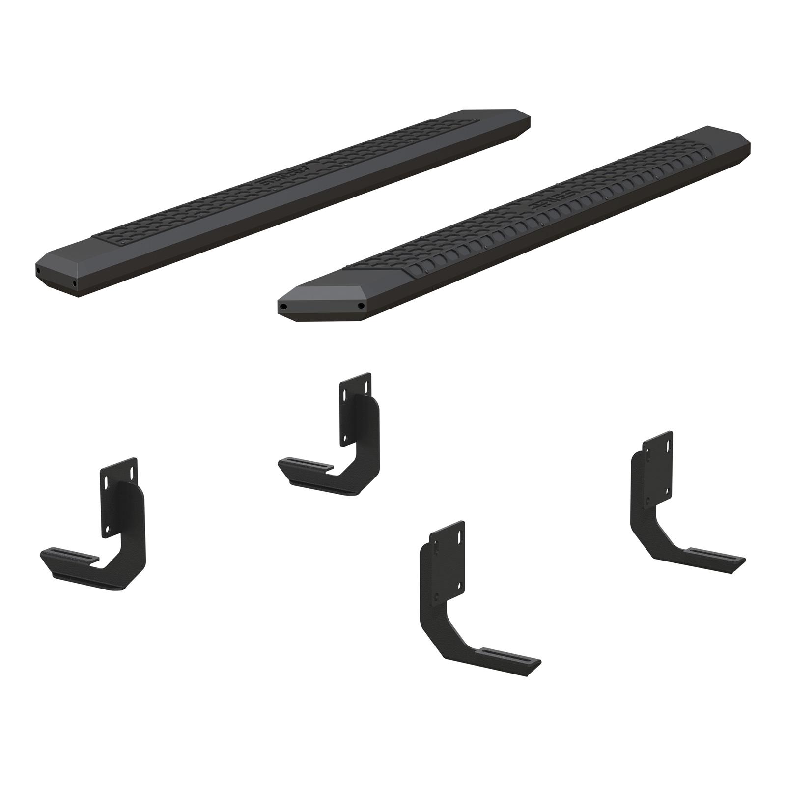Aries Automotive AdvantEDGE 5.5 in. Side Bars 2556014 Step Bars, Diameter, Aluminum, Chrome Powdercoated, Pair thumbnail 5