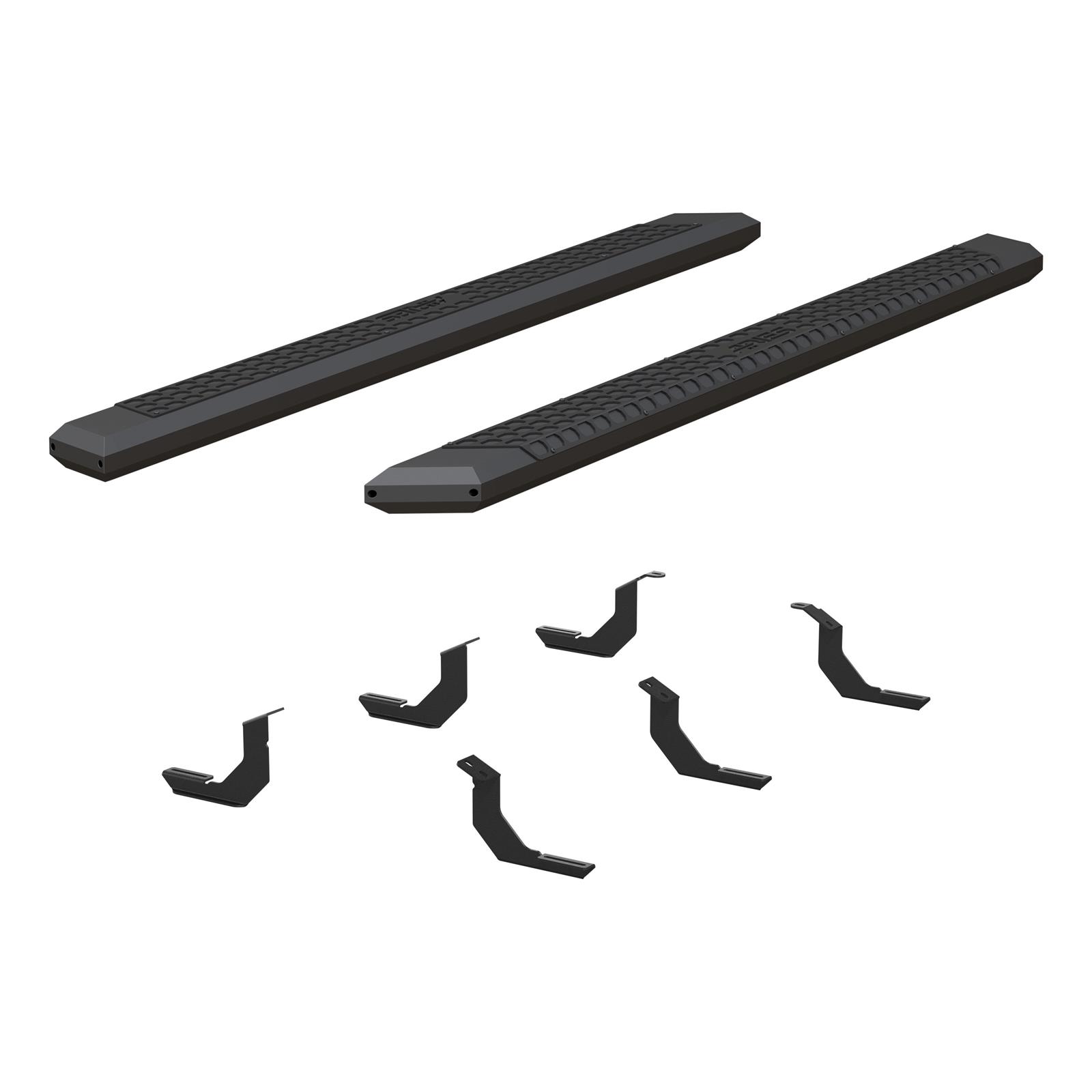 Aries Automotive AdvantEDGE 5.5 in. Side Bars 2556019 Step Bars, Diameter, Aluminum, Chrome Powdercoated, Pair thumbnail 5