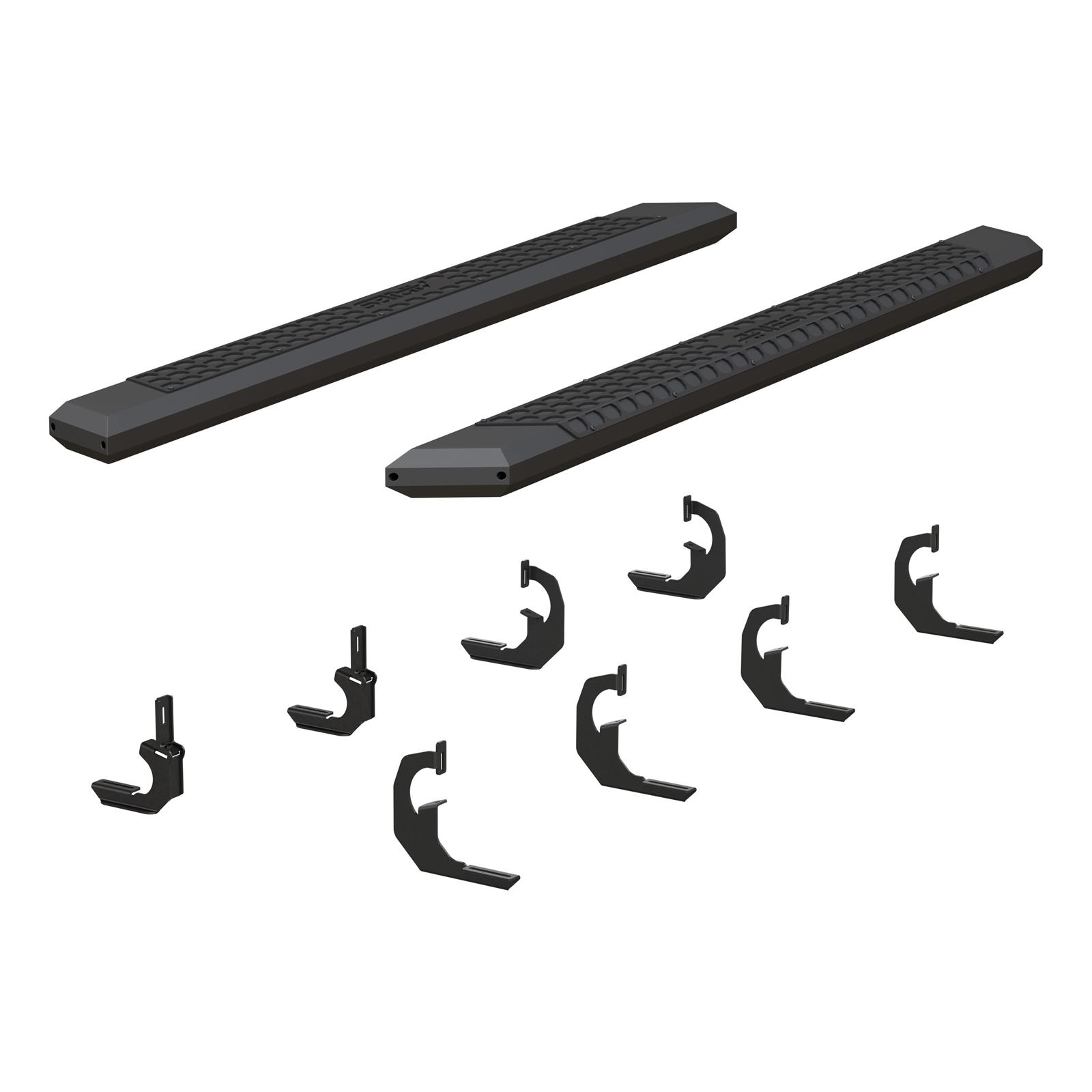 Aries Automotive AdvantEDGE 5.5 in. Side Bars 2556021 Step Bars, Diameter, Aluminum, Chrome Powdercoated, Pair thumbnail 5