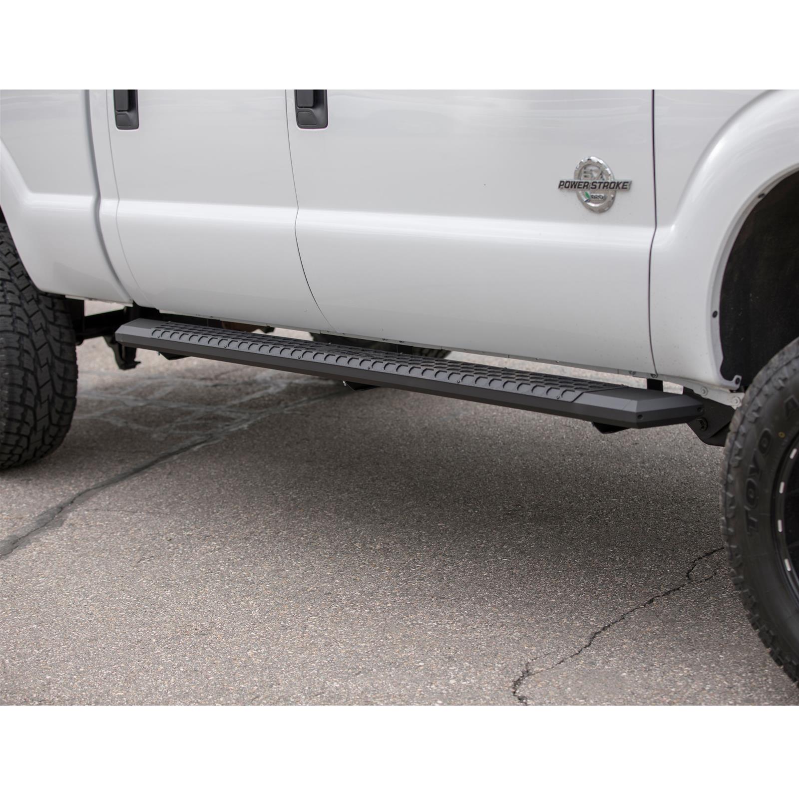 Aries Automotive AdvantEDGE 5.5 in. Side Bars 2556024 Step Bars, Diameter, Aluminum, Chrome Powdercoated, Pair thumbnail 2