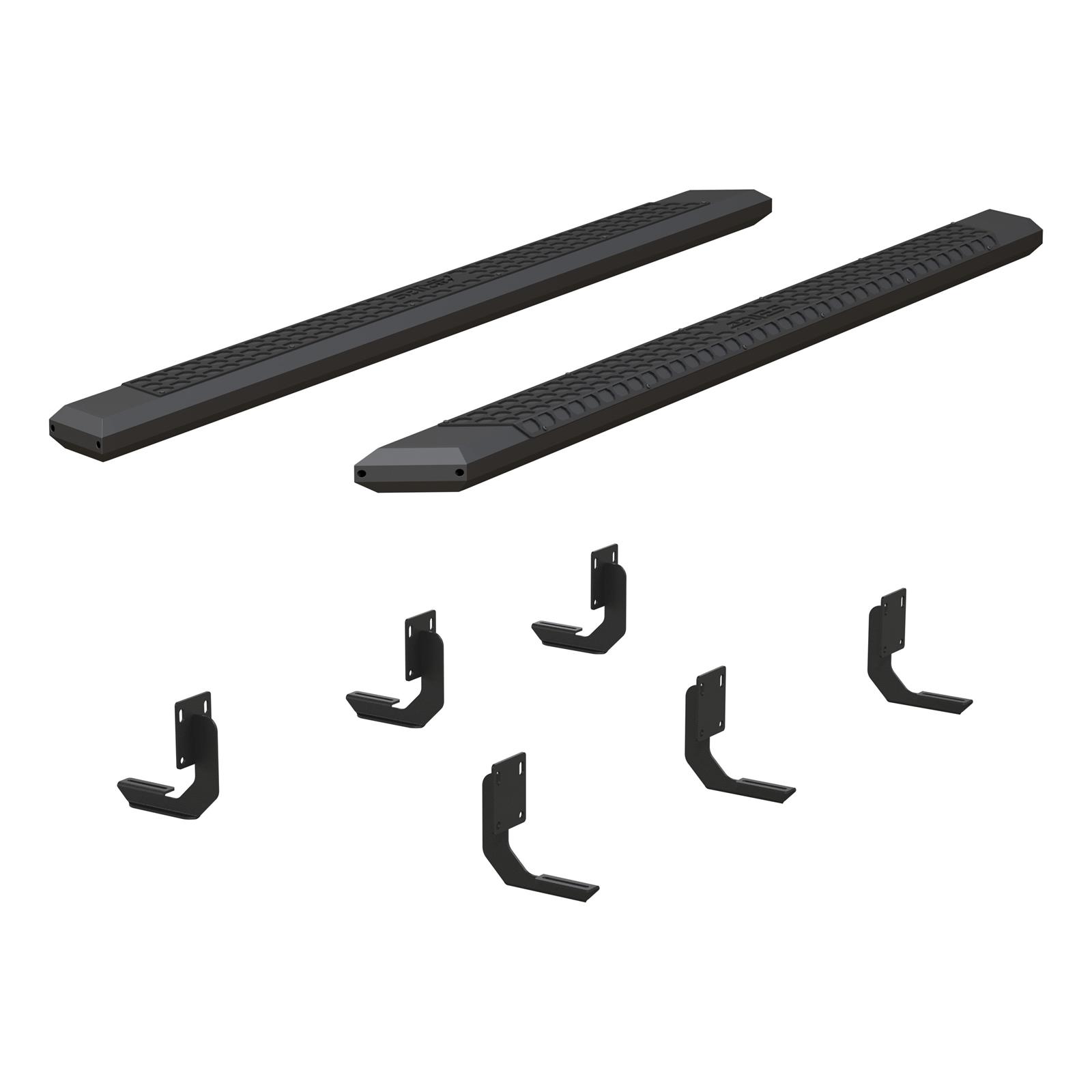 Aries Automotive AdvantEDGE 5.5 in. Side Bars 2556024 Step Bars, Diameter, Aluminum, Chrome Powdercoated, Pair thumbnail 7