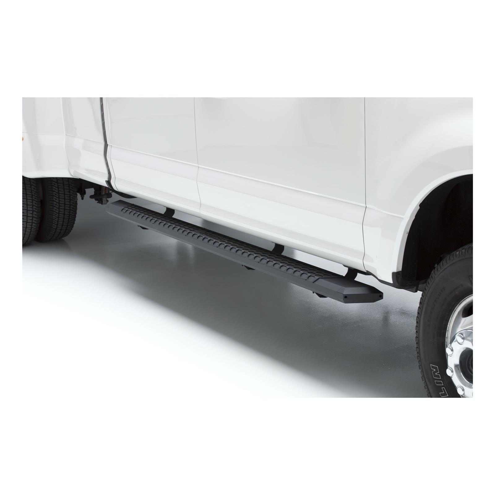 Aries Automotive AdvantEDGE 5.5 in. Side Bars 2556026 Nerf bar, AdvantEDGE, Aluminum, Black Gloss Powdercoated, 5.500 Diameter, Cab Length, MegaCab, Dodge, RAM, Pair thumbnail 5