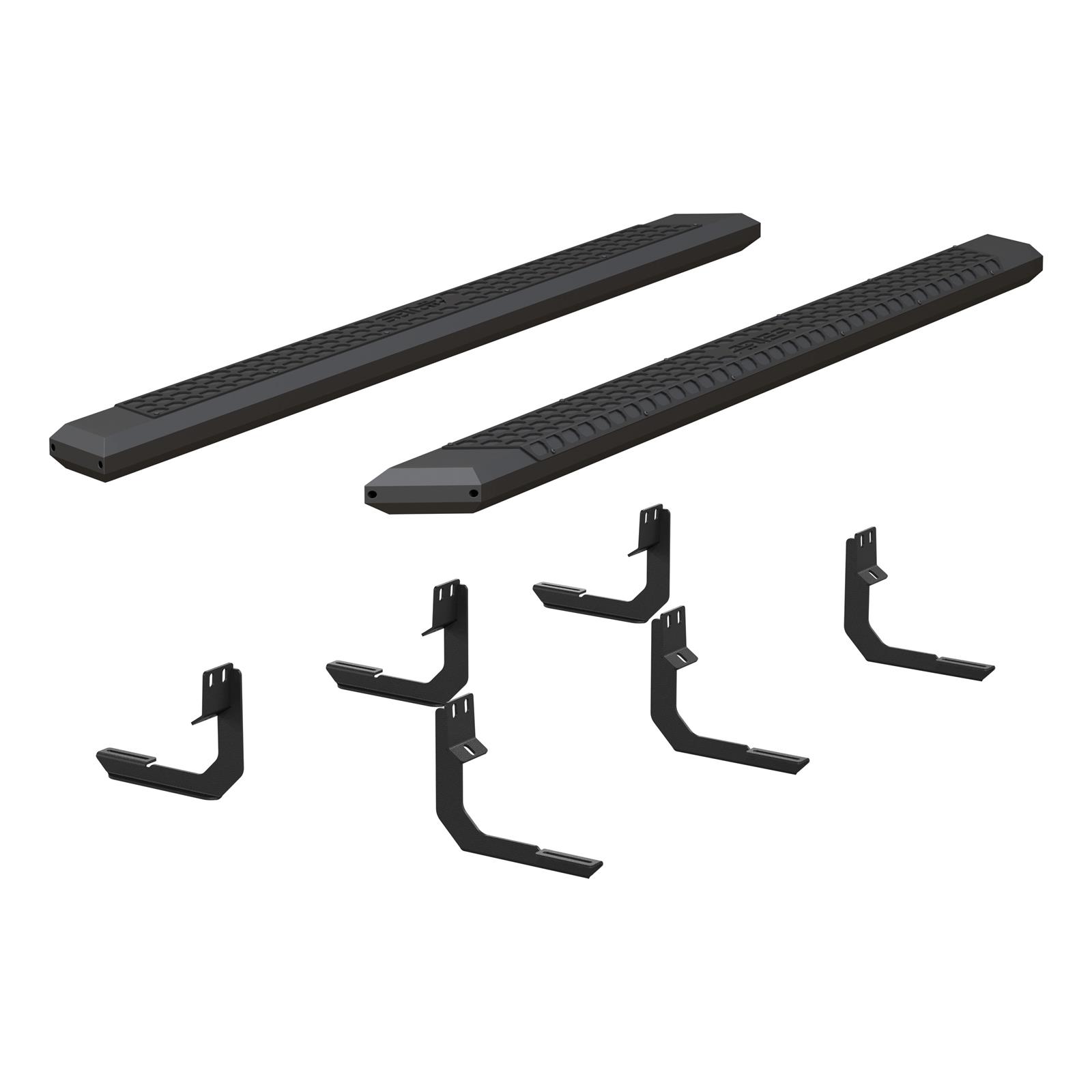 Aries Automotive AdvantEDGE 5.5 in. Side Bars for 2004-2024 TITAN, 2016-2024 TITAN XD - 2556042 Step Bars, Diameter, Aluminum, Chrome Powdercoated, Pair thumbnail 3