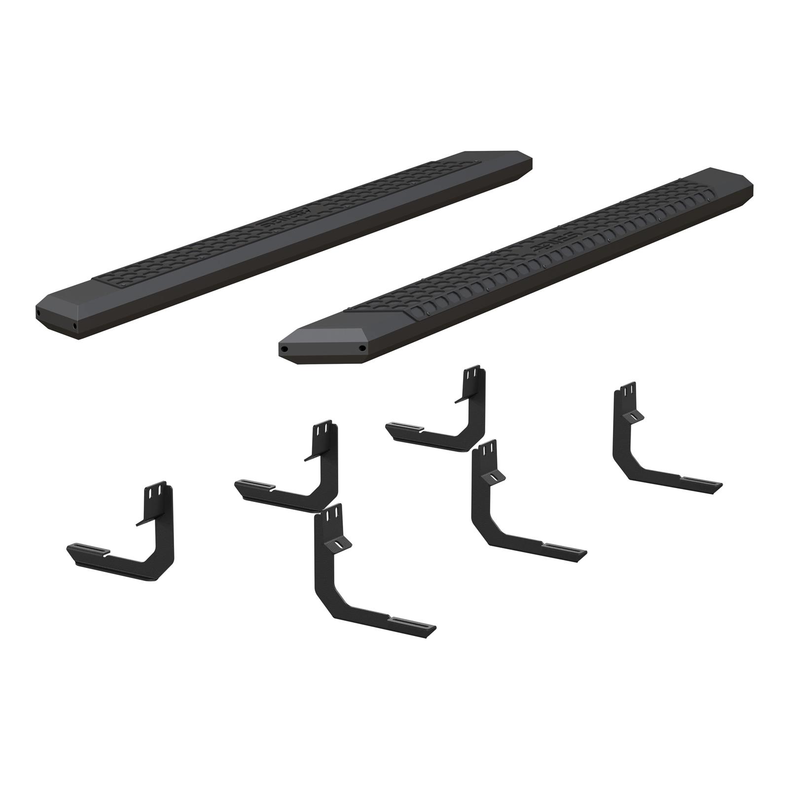 Aries Automotive AdvantEDGE 5.5 in. Side Bars for 2004-2018 TITAN - 2556045 Step Bars, Diameter, Aluminum, Chrome Powdercoated, Pair thumbnail 3