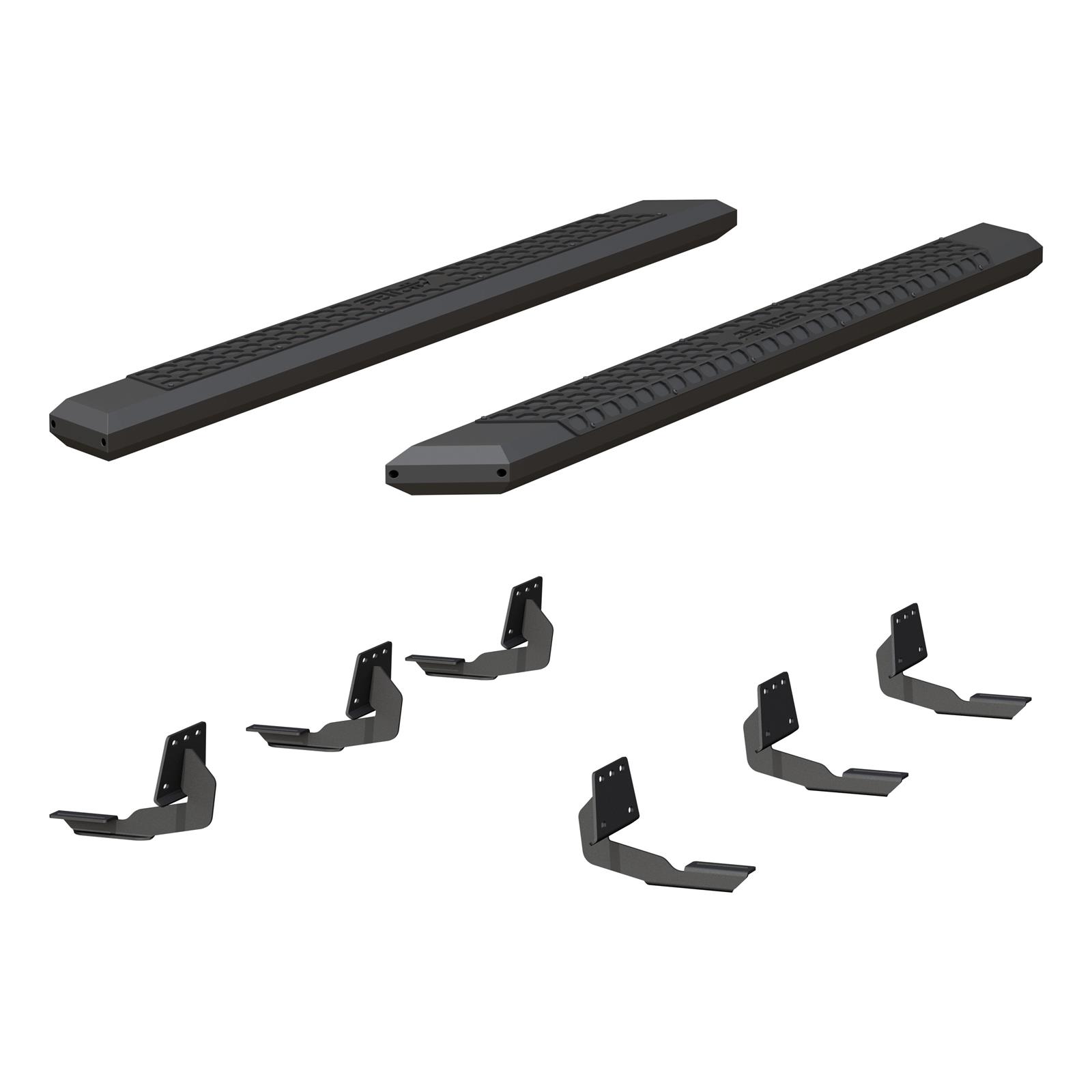 Aries Automotive AdvantEDGE 5.5 in. Side Bars 2556050 Step Bars, Aluminum, Black Powdercoated, Gloss, 5.500 Diameter, 75.00 Length, Ram, Pair thumbnail 4