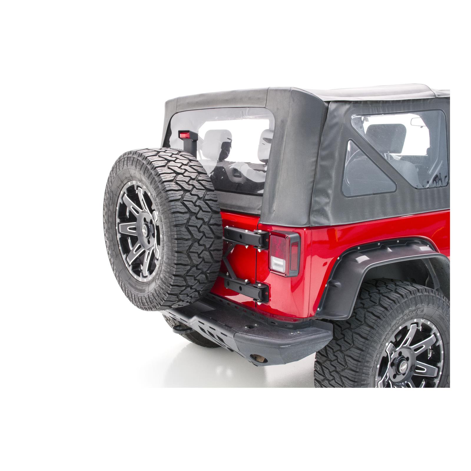 ARIES Automotive - Spare Tire Carriers for 2007-2017 WRANGLER, 2018 WRANGLER JK 2563000 Carrier, Jeep, 07-17 Wrangler thumbnail 6
