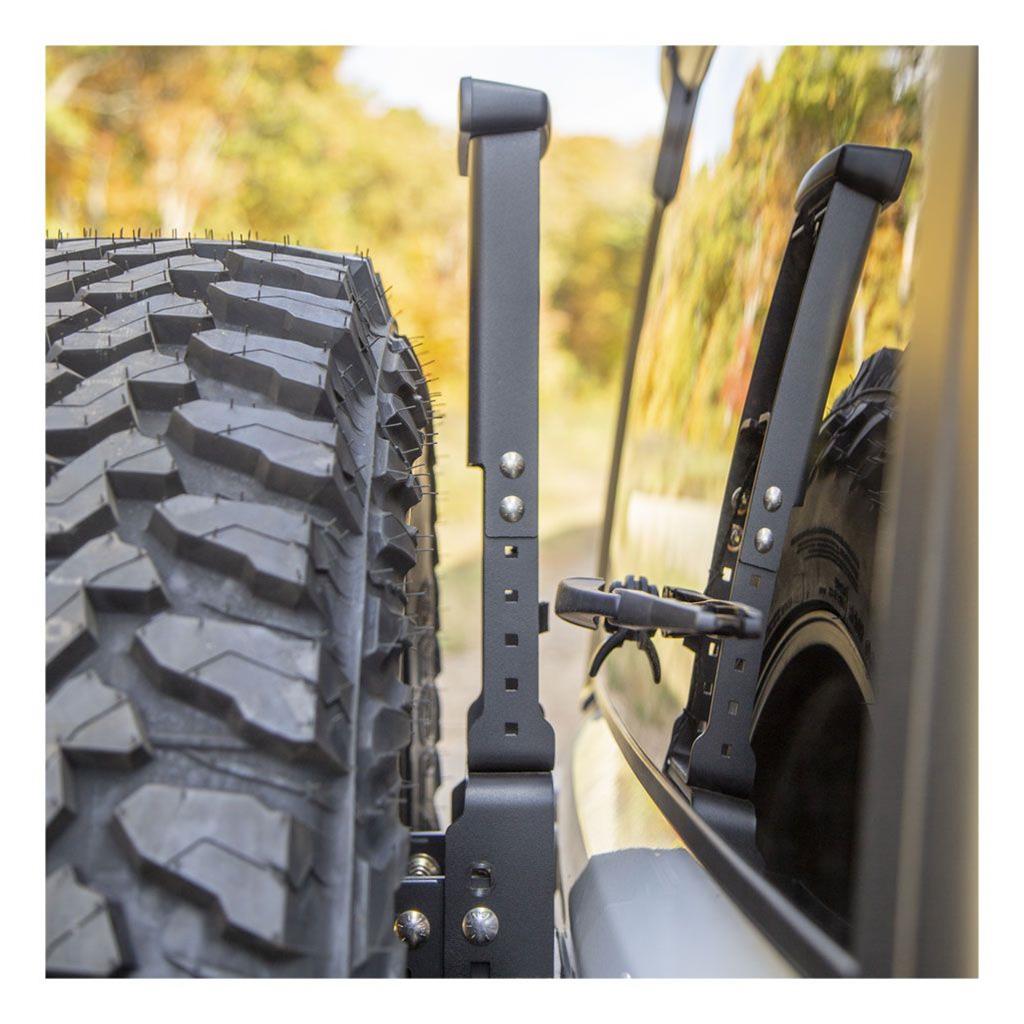 ARIES Automotive Spare Tire Carriers 2563001 HD Carrier 2018-2019 Jeep Wrangler JL thumbnail 7