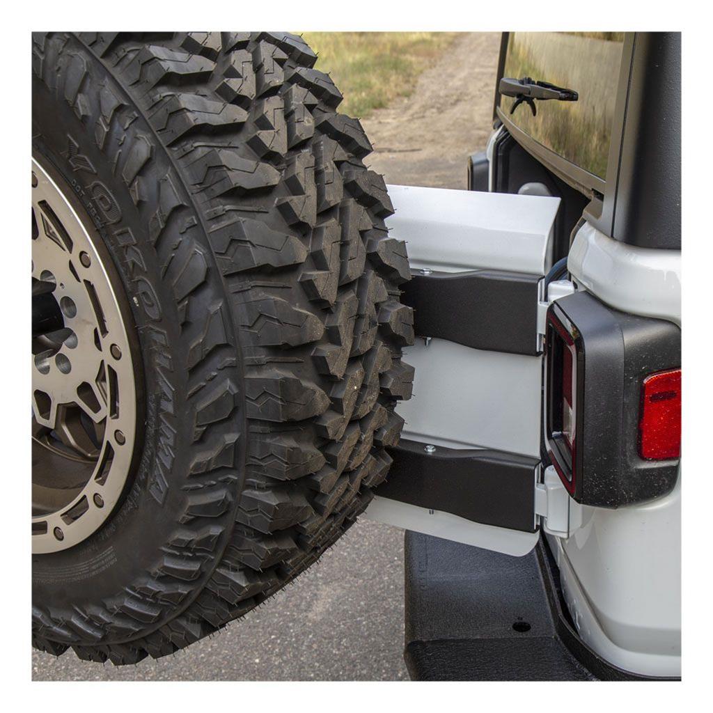 ARIES Automotive Spare Tire Carriers 2563001 HD Carrier 2018-2019 Jeep Wrangler JL thumbnail 5