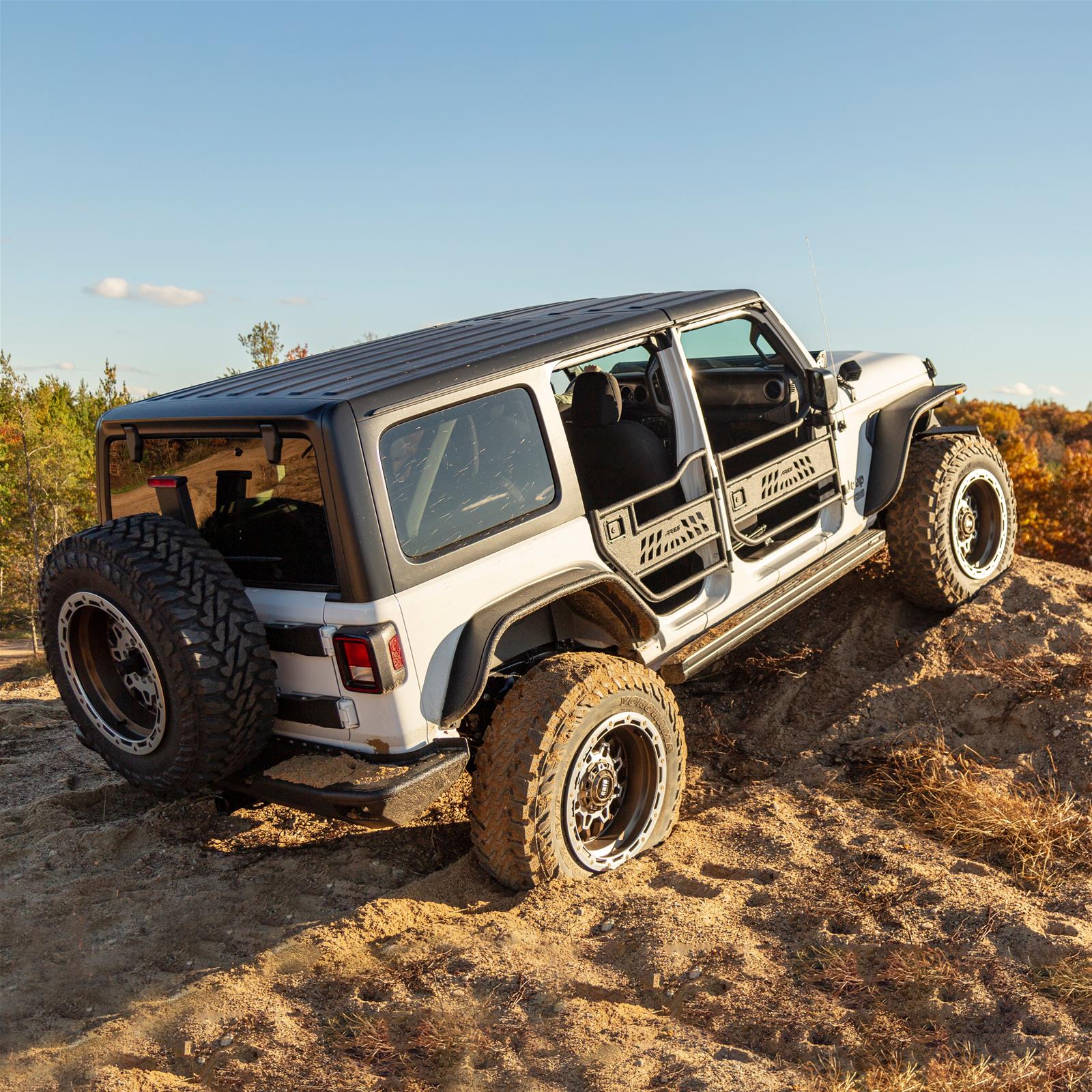 ARIES Automotive Spare Tire Carriers 2563001 HD Carrier 2018-2019 Jeep Wrangler JL