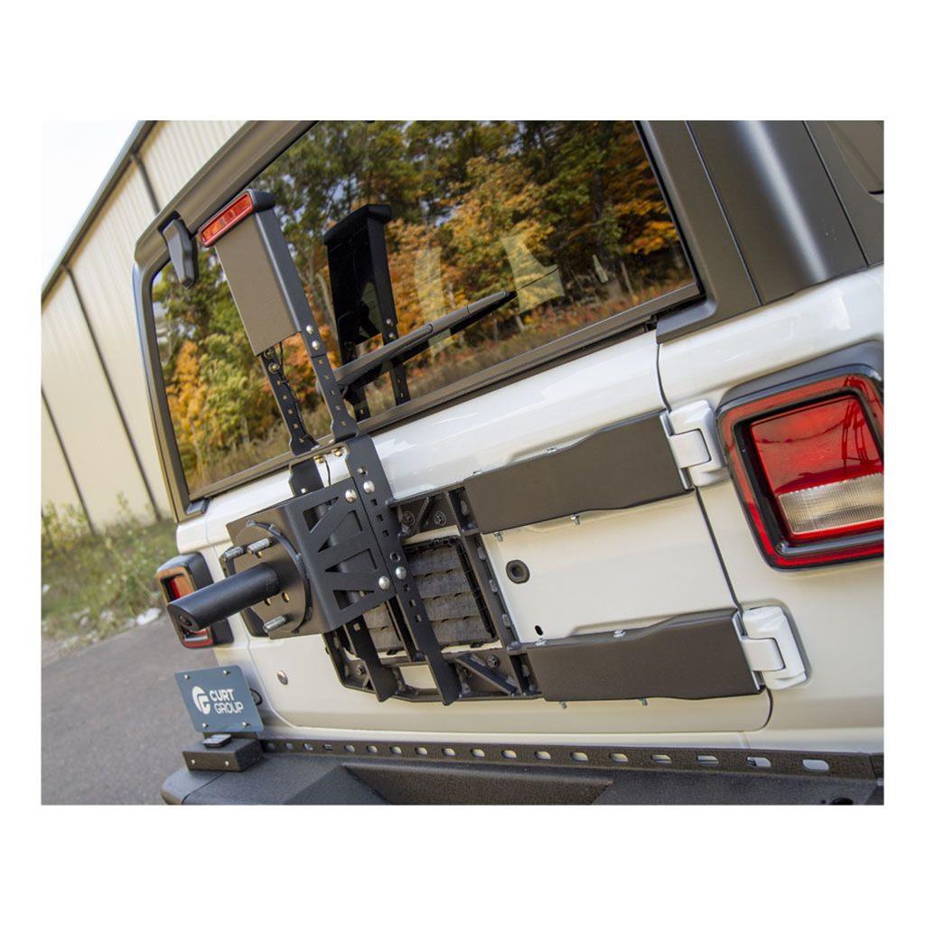 ARIES Automotive Spare Tire Carriers 2563001 HD Carrier 2018-2019 Jeep Wrangler JL thumbnail 6