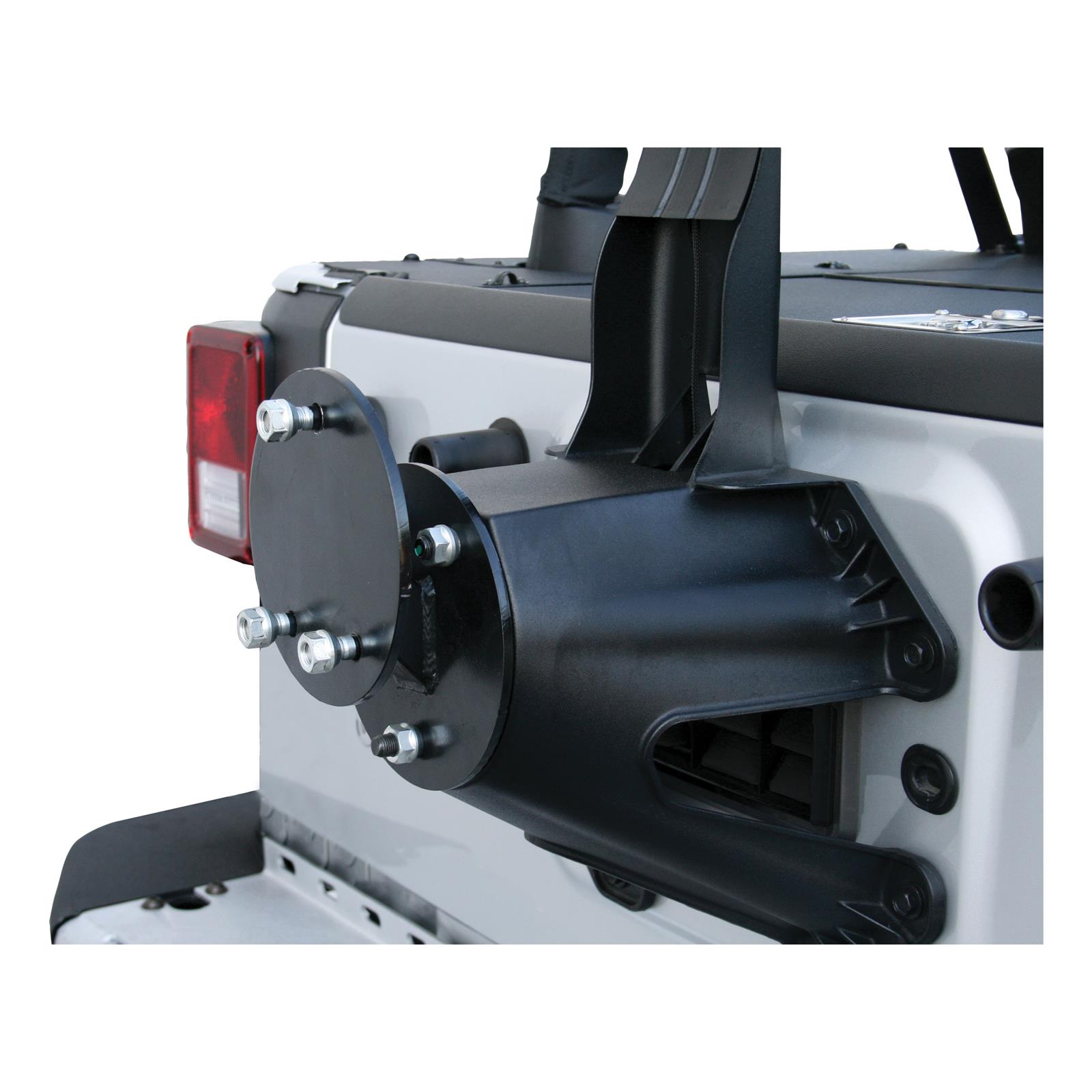 ARIES Automotive Spare Tire Carriers 25630AB Relocation Carrier Kit, 2007-15 JK TIRE RELOCATION BRACKET