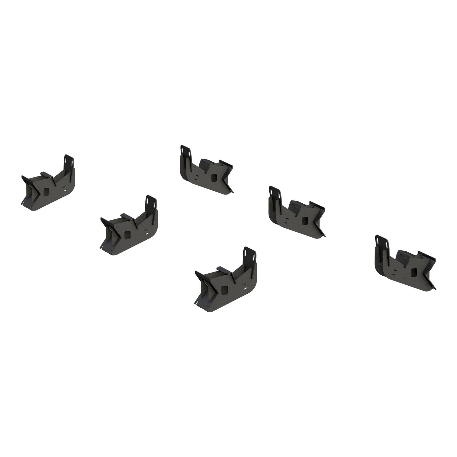 Aries Automotive ActionTrac Mounting Brackets 3025111 Running Board Component, Bracket, ActionTrac, Black Powdercoated, Dodge, Ram, Kit thumbnail 2