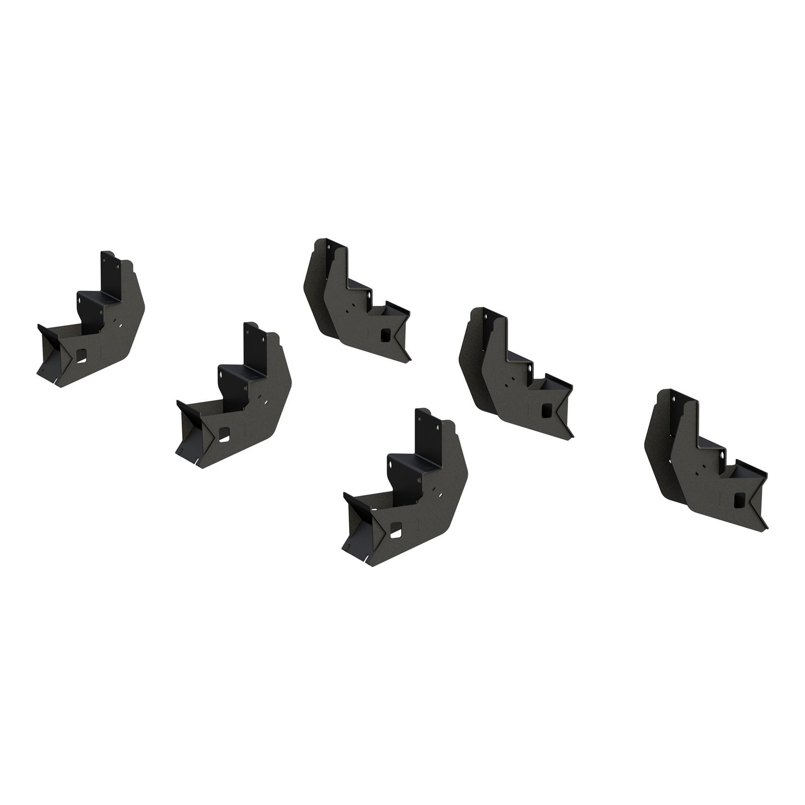 Aries Automotive ActionTrac Mounting Brackets 3025121 Running Board Component, Bracket, ActionTrac, Black Powdercoated, Ford, Kit thumbnail 2