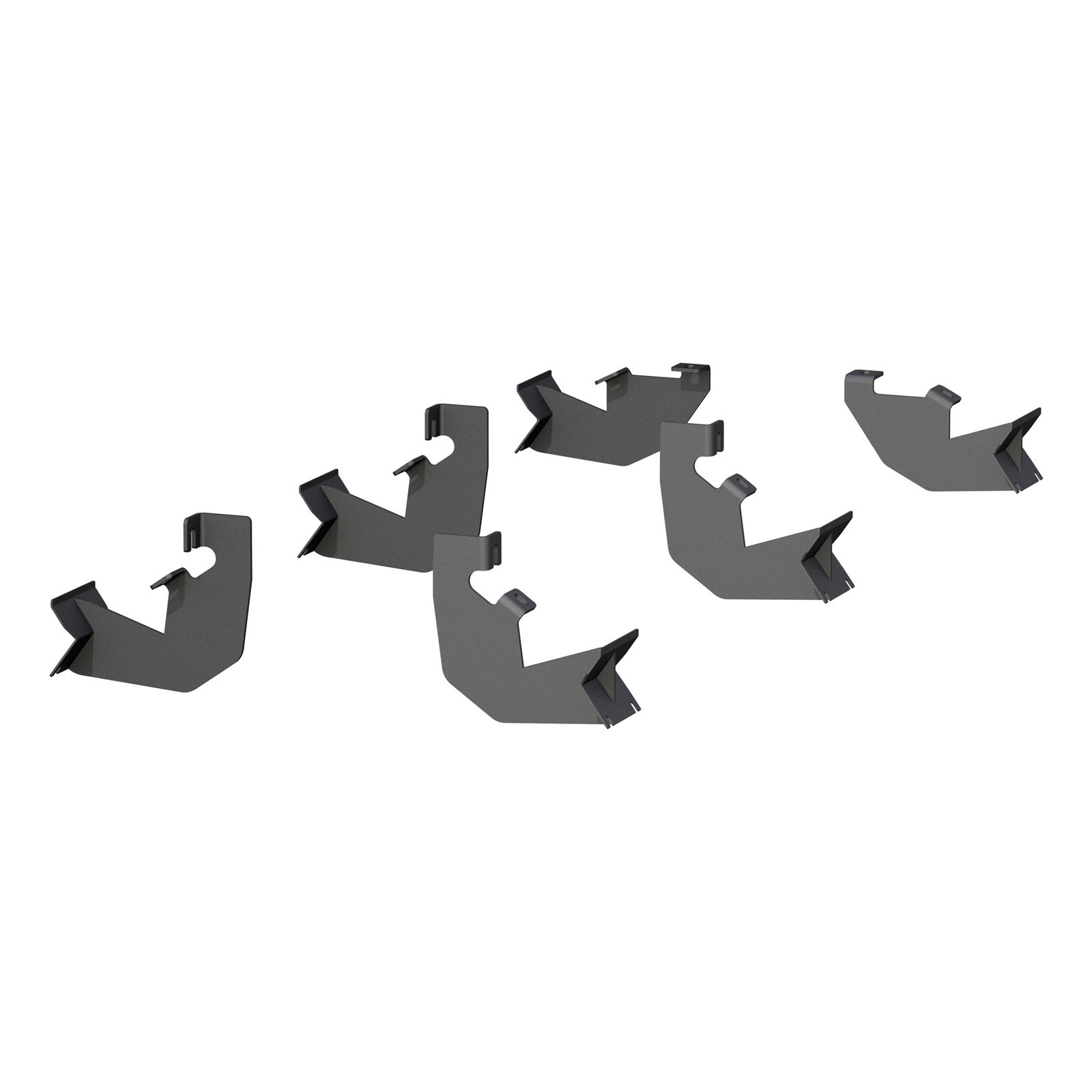 Aries Automotive ActionTrac Mounting Brackets for 2021-2022 BRONCO, 2019-2025 RANGER - 3025123 Running Boards Brackets, ActionTrac, Ford, Crew, Pair thumbnail 4