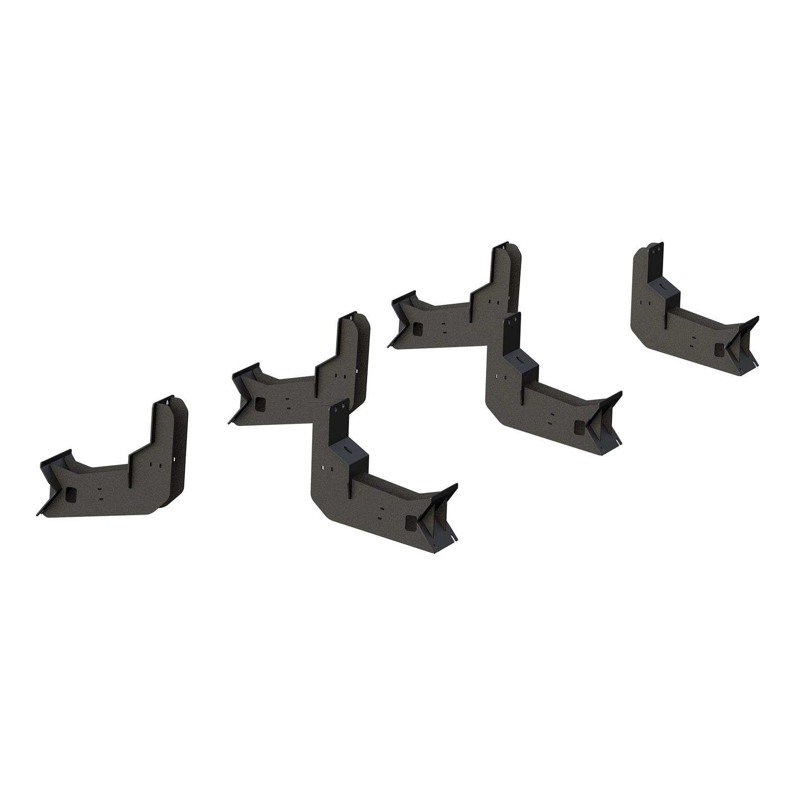 Aries Automotive ActionTrac Mounting Brackets for 2004-2024 TITAN, 2016-2024 TITAN XD - 3025160 Running Board Components, Bracket, ActionTrac, Crew Cab Applications, Nissan, Kit thumbnail 3