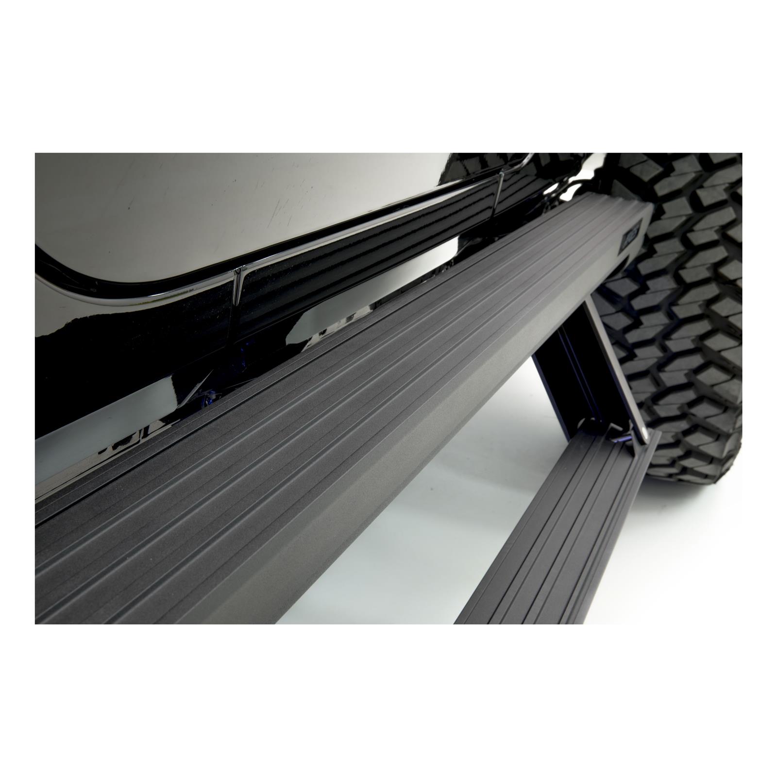 Aries Automotive ActionTrac Powered Running Boards for 2007-2017 WRANGLER, 2018 WRANGLER JK - 3036570 Power Boards, ActionTrac, Aluminum, Black Powdercoated, Jeep, 4-door, Kit thumbnail 7