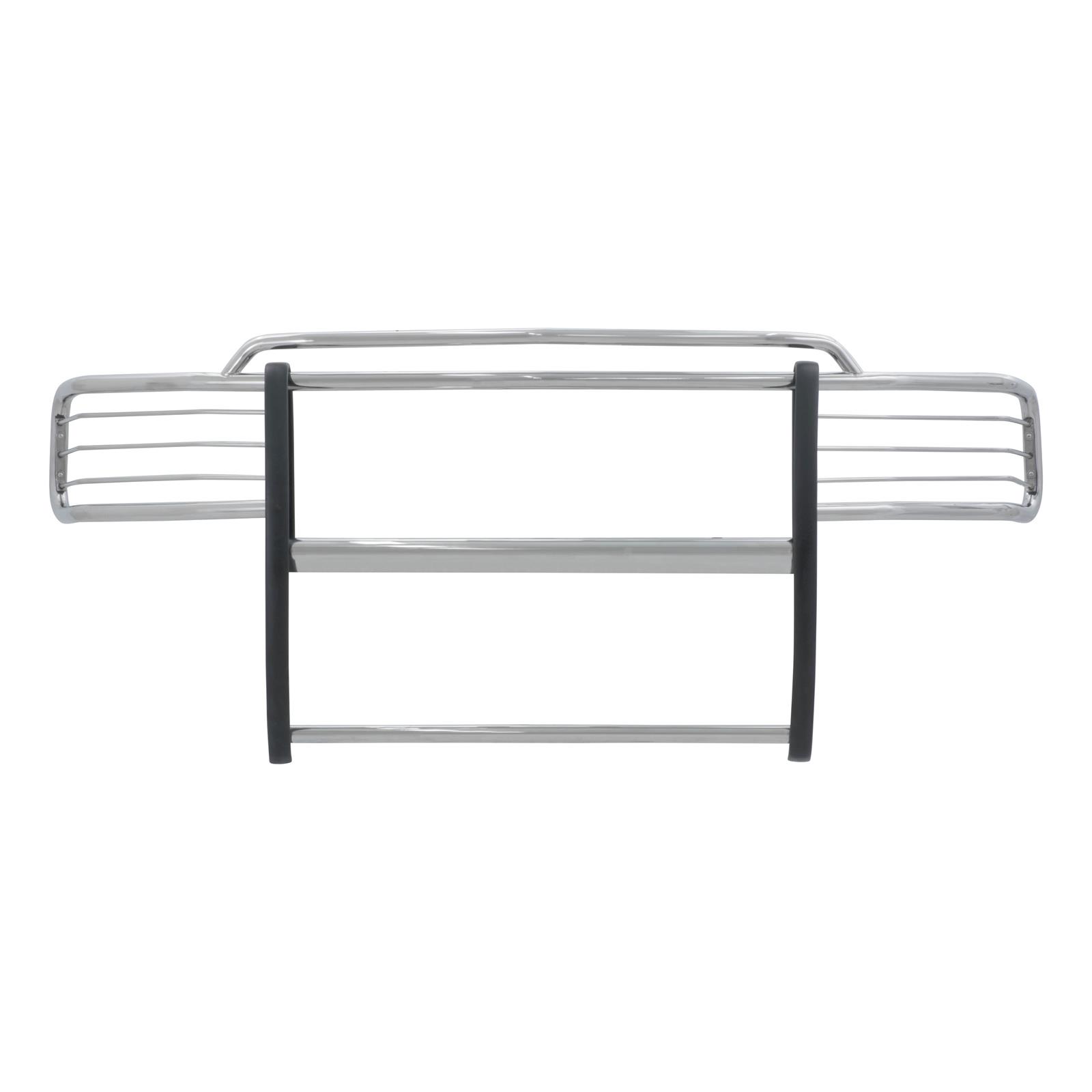 Aries Automotive Grille Guards for 1999-2004 F-350 SUPER DUTY, F-250 2000-2004 EXCURSION - 3045-2 Guard, Brush Guard, Stainless Steel, Polished, Ford, Each thumbnail 7