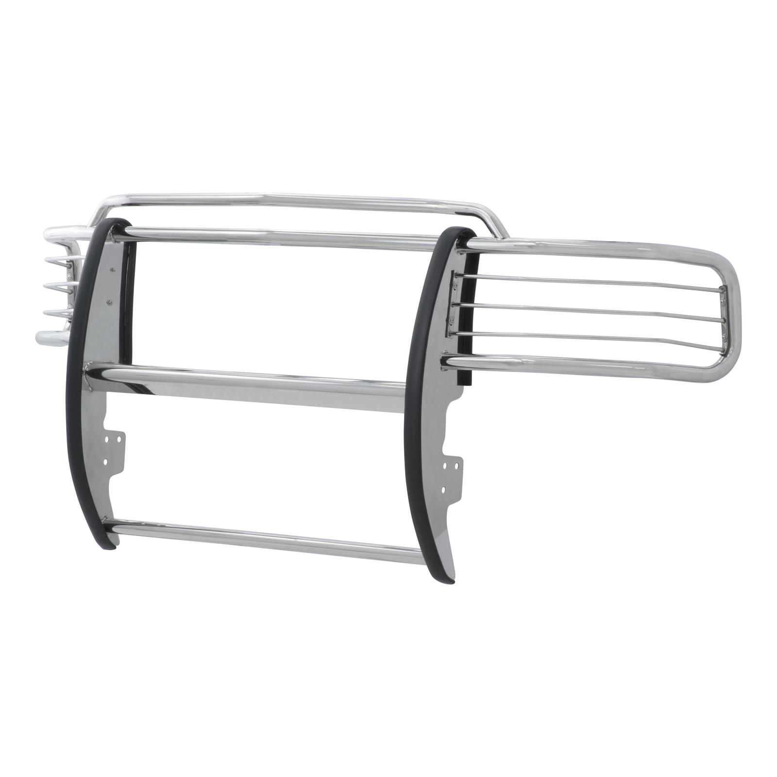 Aries Automotive Grille Guards for 1999-2004 F-350 SUPER DUTY, F-250 2000-2004 EXCURSION - 3045-2 Guard, Brush Guard, Stainless Steel, Polished, Ford, Each thumbnail 5