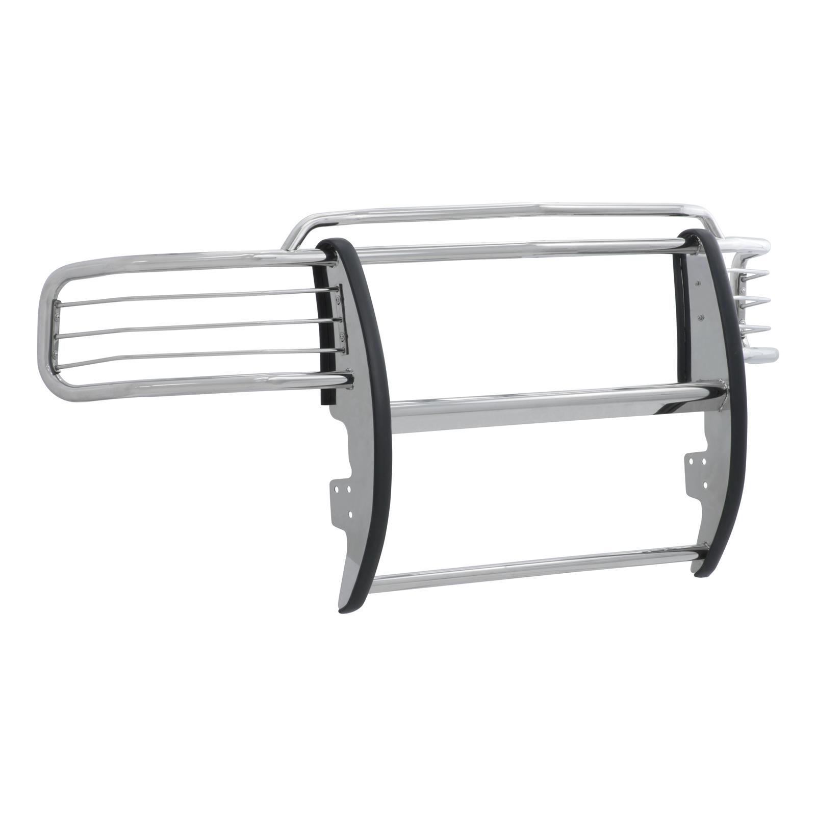 Aries Automotive Grille Guards for 1999-2004 F-350 SUPER DUTY, F-250 2000-2004 EXCURSION - 3045-2 Guard, Brush Guard, Stainless Steel, Polished, Ford, Each thumbnail 6