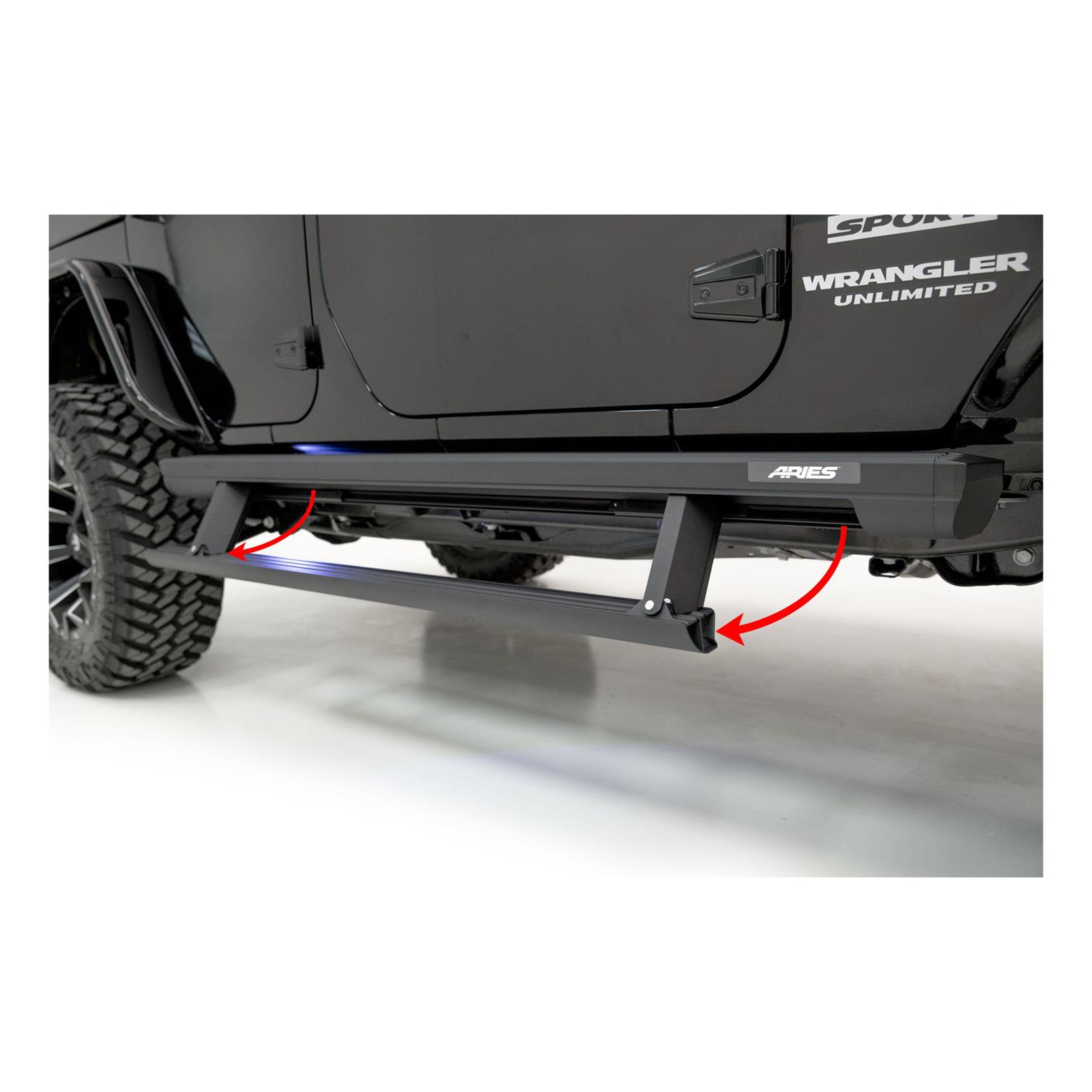 ARIES Automotive Running Boards, Nerf Bars and Rock Sliders 3046504 Boards 2015-2019 Chevrolet Colorado Extended Cab Pickup, 2015-2019 GMC Canyon Extended Cab Pickup thumbnail 6
