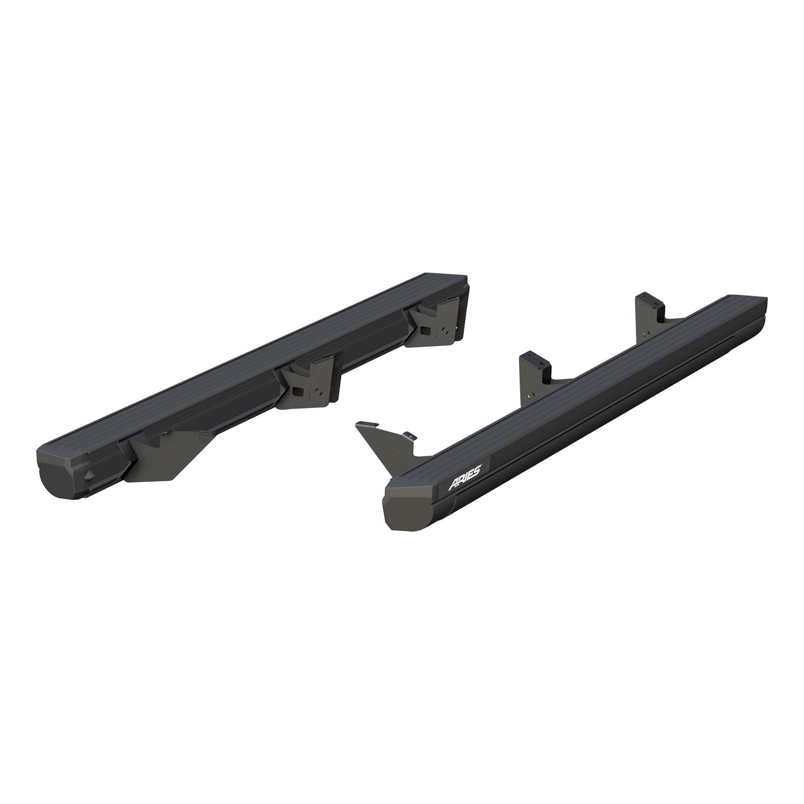 Aries Automotive ActionTrac Powered Running Boards for 2005-2023 TACOMA - 3047953 Power Boards, ActionTrac, Aluminum, Black Powdercoated, Toyota, Crew Cab, Kit thumbnail 9