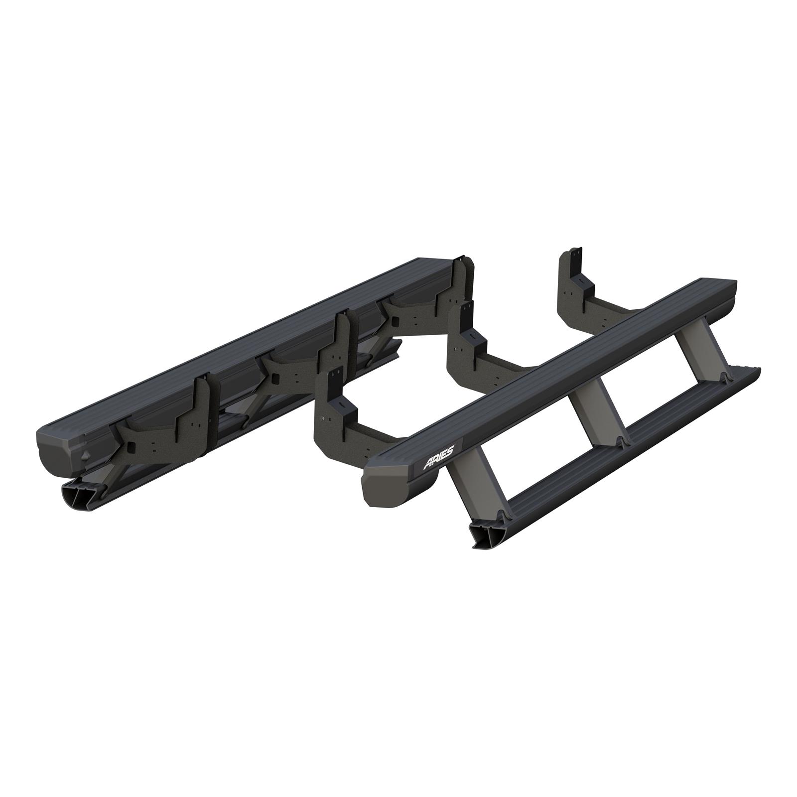 Aries Automotive ActionTrac Powered Running Boards 3047960 Power Boards, ActionTrac, Aluminum, Black Powdercoated, for Nissan, Crew Cab, Pair thumbnail 9