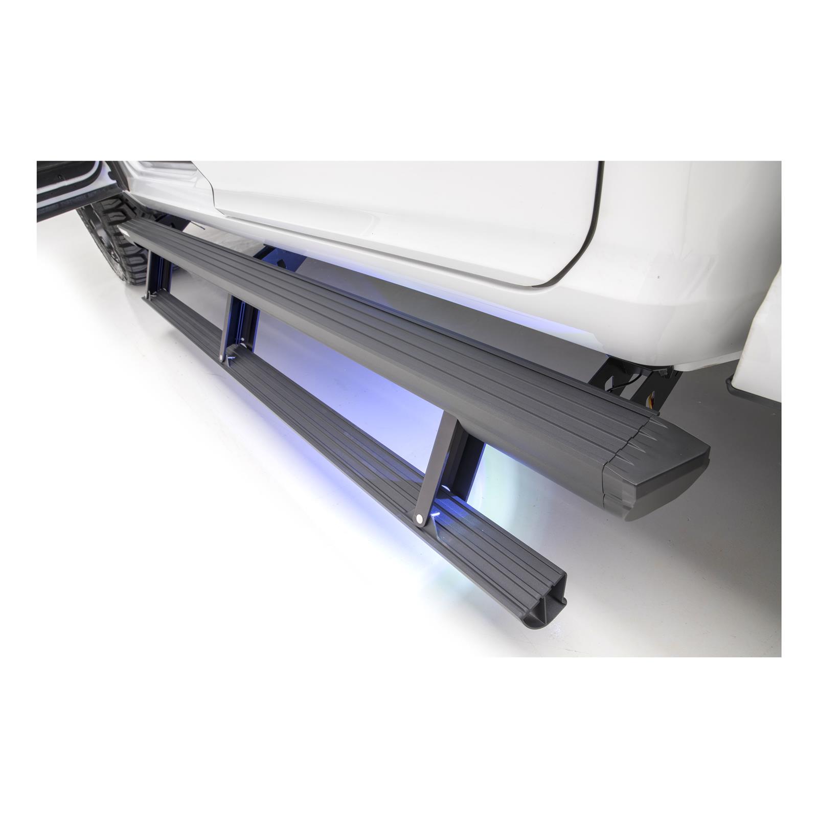 Aries Automotive ActionTrac Powered Running Boards 3048321 Power Boards, ActionTrac, Aluminum, Black Powdercoated, Ford, Crew Cab, Kit thumbnail 7