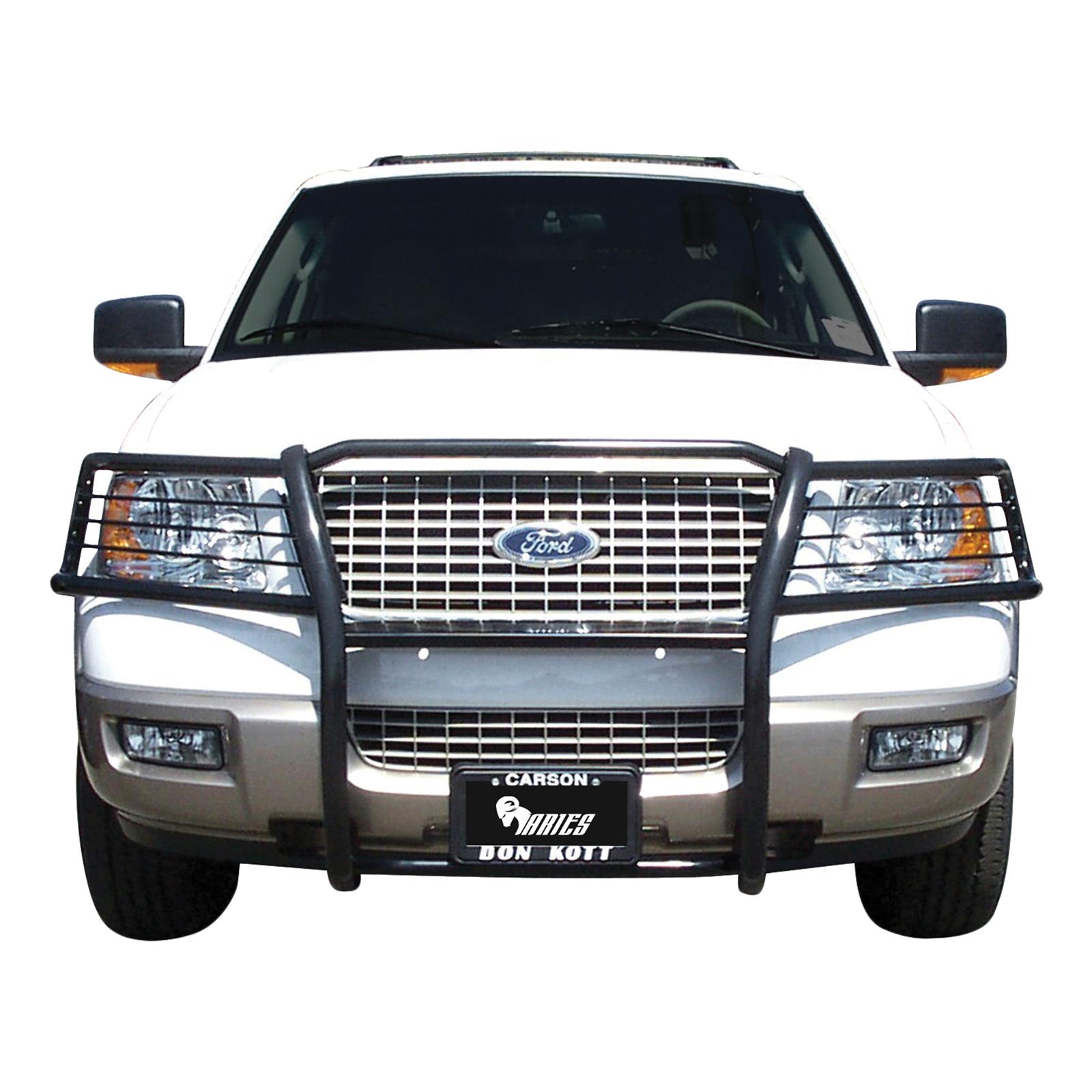 Aries Automotive Grille Guards for 2003-2006 EXPEDITION - 3054 Guard, Brush Guard, Steel, Black Powdercoated, Ford, Each