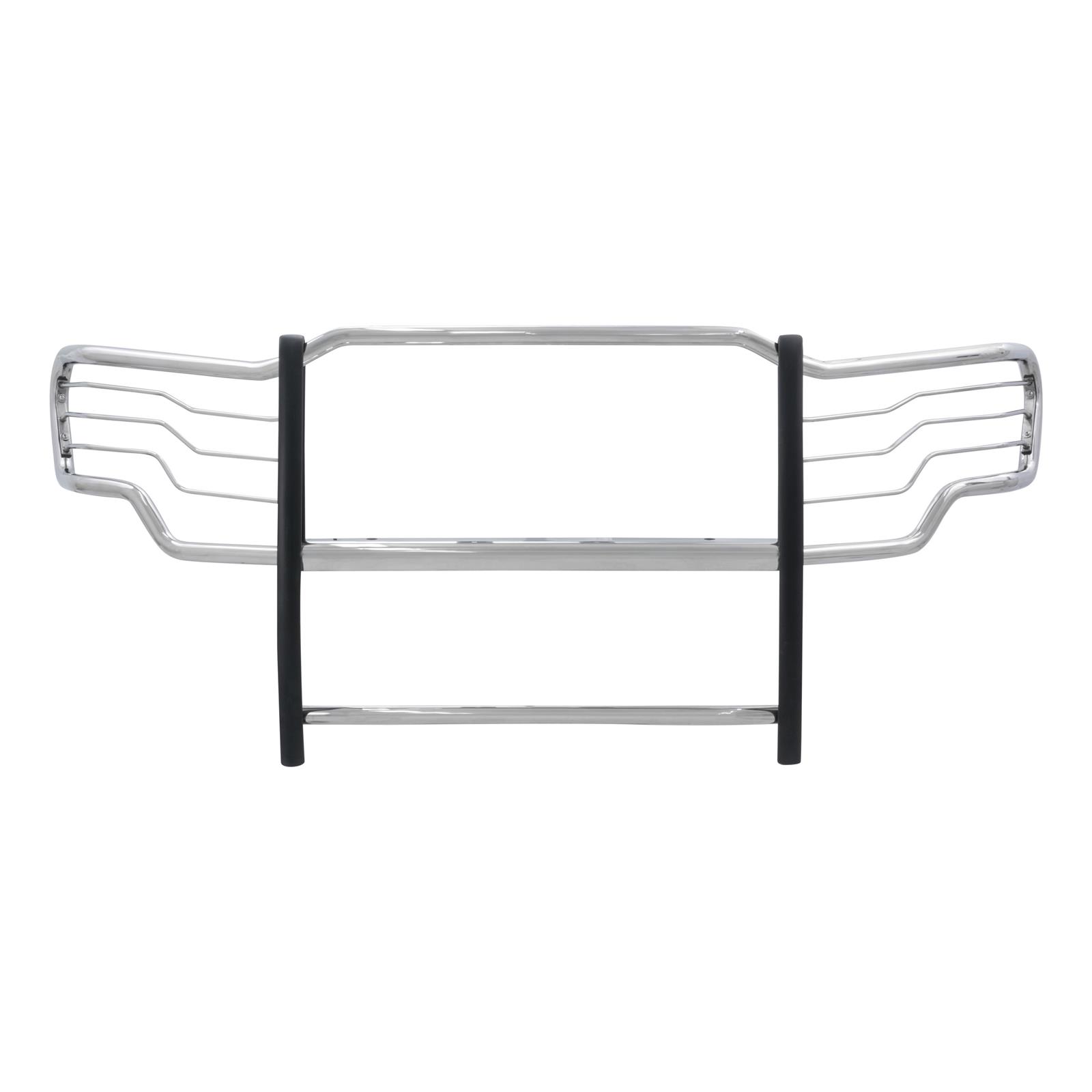Aries Automotive Grille Guards for 2009-2014 F-150 - 3063-2 Guard, Brush Guard, Stainless Steel, Polished, Ford, Each thumbnail 2