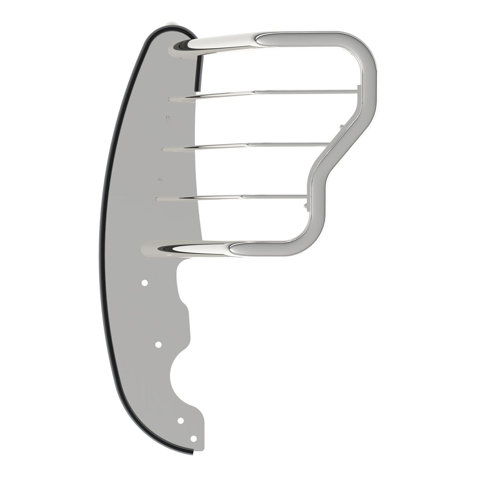 Aries Automotive Grille Guards 3067-2 Guards, Brush Guard, Stainless Steel, Polished, Ford, Each thumbnail 4