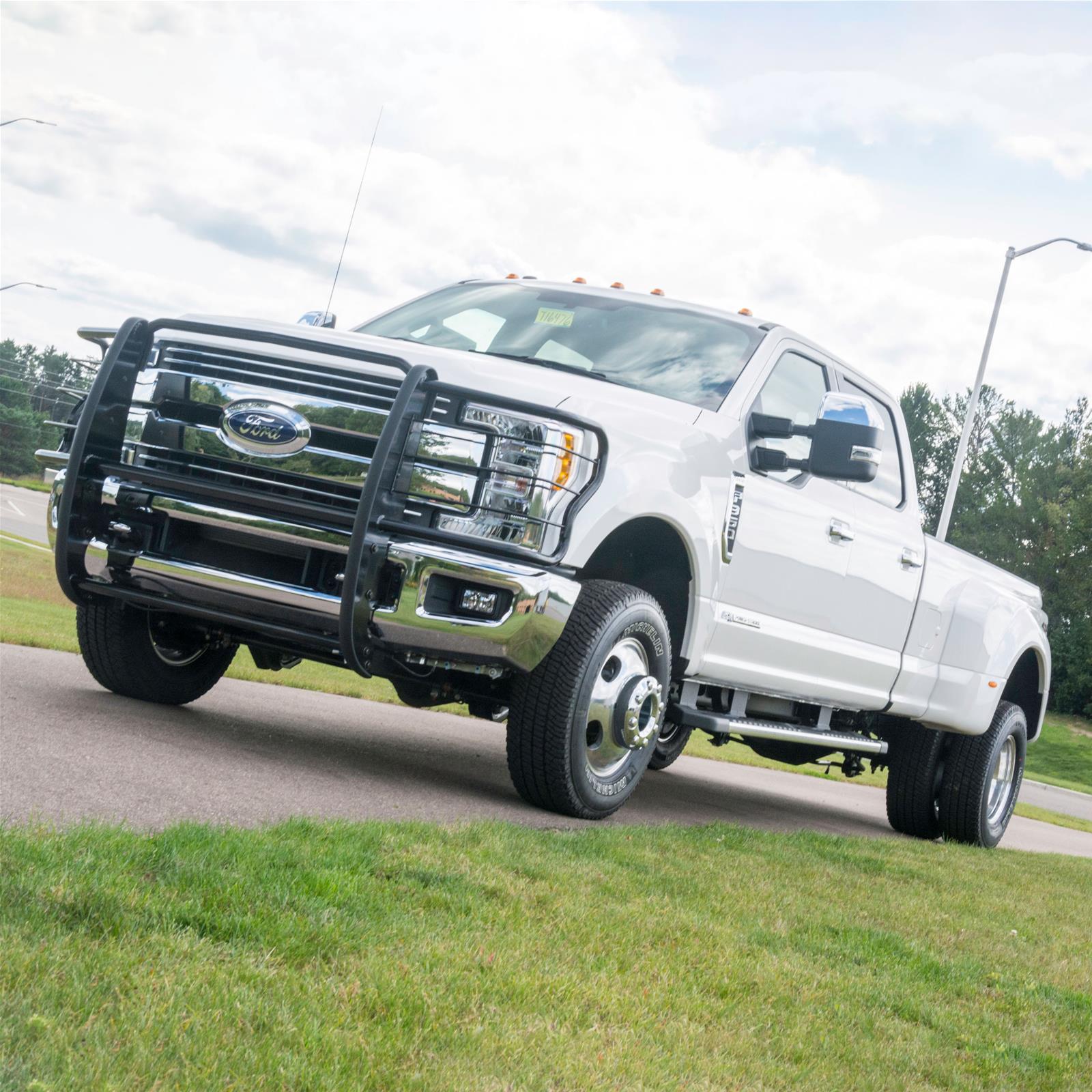Aries Automotive Grille Guards 3067 Guards, Brush Guard, Steel, Black Textured Powdercoat, Ford, Each thumbnail 2