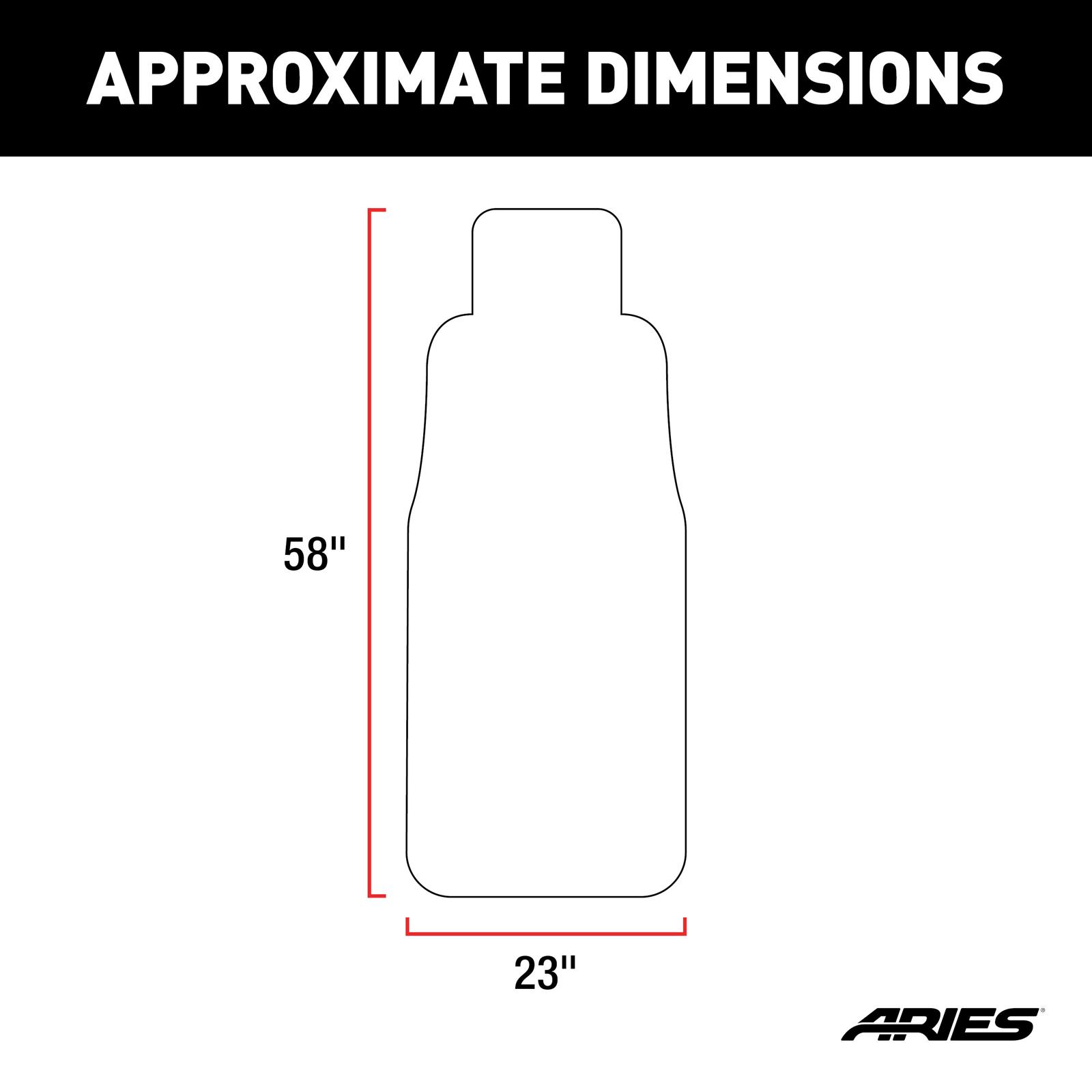 Aries Automotive Seat Defenders 3142-18 Cover, Defender, Bucket, Highback, 600-denier, Brown, Each thumbnail 3
