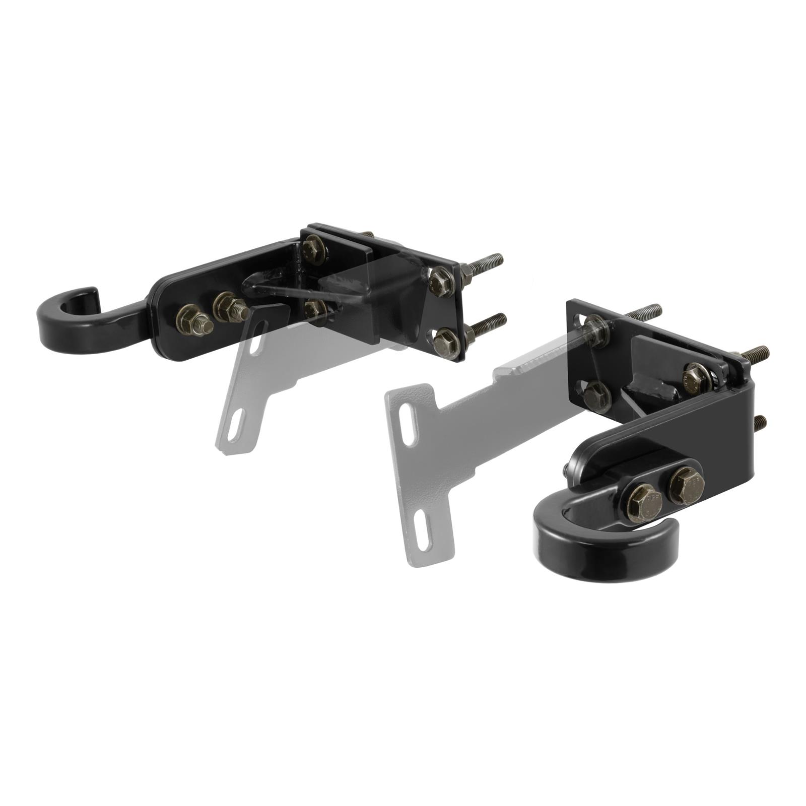 ARIES Automotive Tow Hooks and Covers 35-5TOW Bar For Bull Ba R35-5006, 2010-16 CREW CAB 2500/3500, 06-14 MEGA CAB thumbnail 5