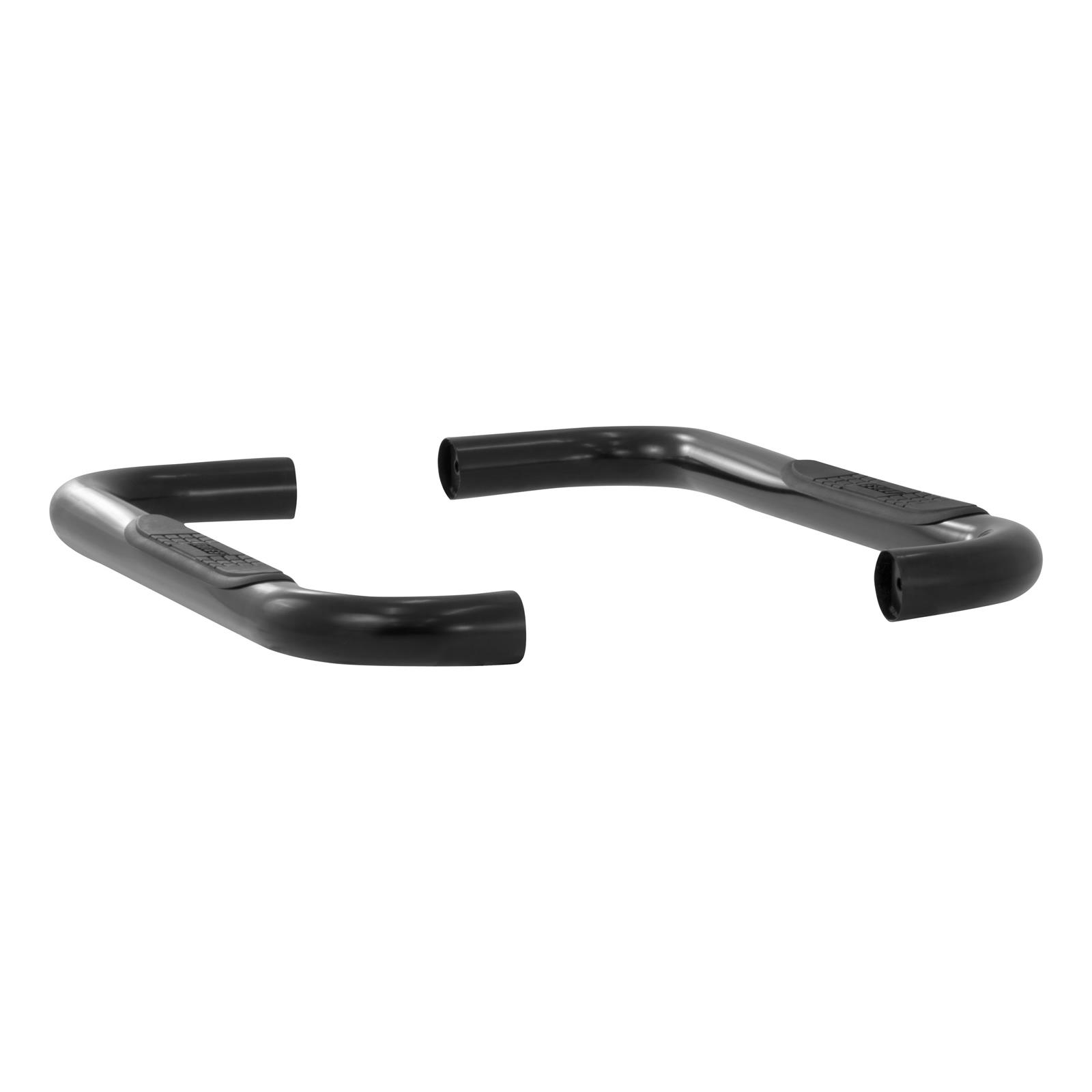 Aries Automotive 3 in. Round Side Bars for 1987-2006 WRANGLER - 35600 Step Bars, Diameter, Steel, Black Powdercoated, Jeep, Pair thumbnail 2