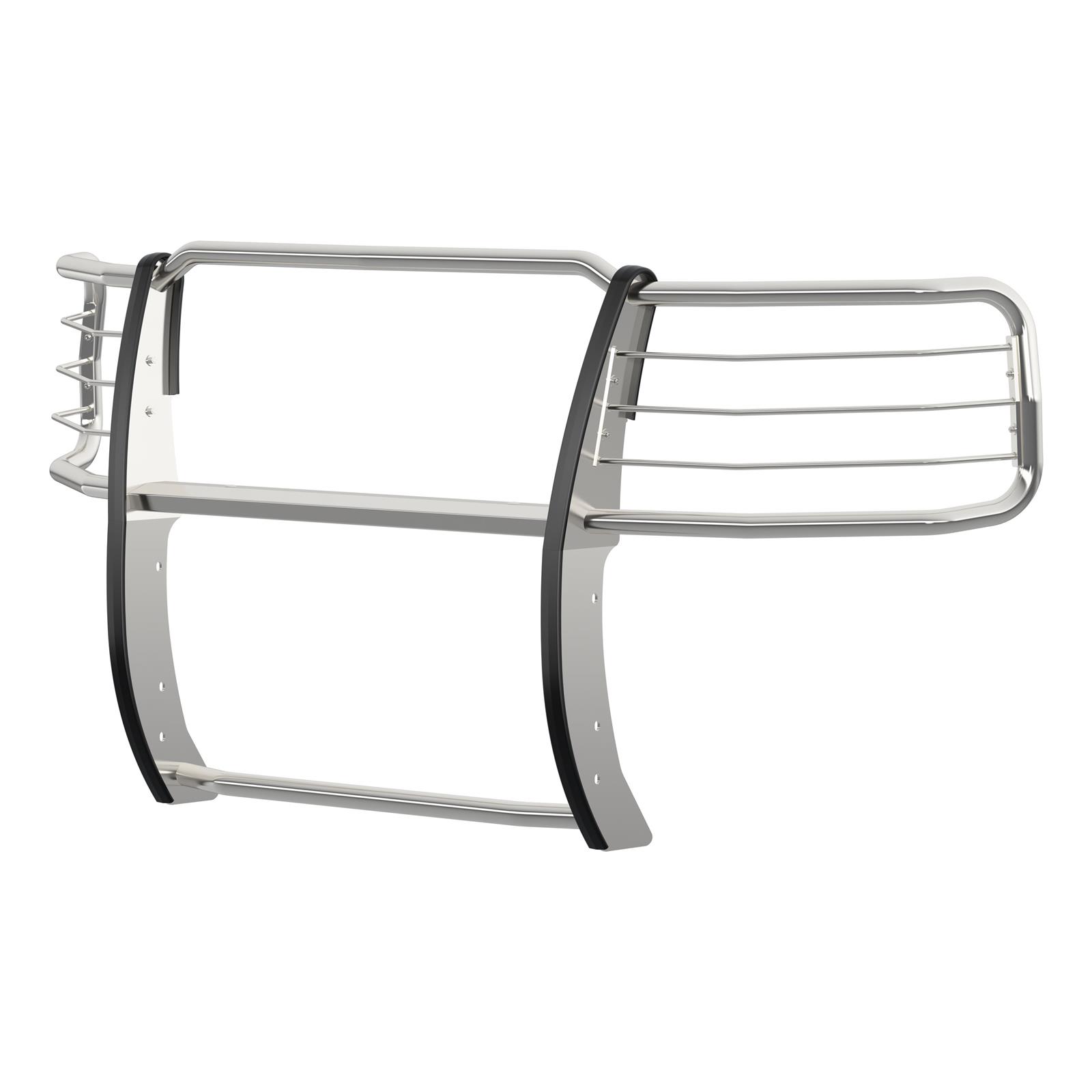 Aries Automotive Grille Guards for 2014-2018 SILVERADO 1500, 2019 1500 LD - 4091-2 Guards, Brush Guard, Stainless Steel, Polished, Chevrolet, Each thumbnail 2