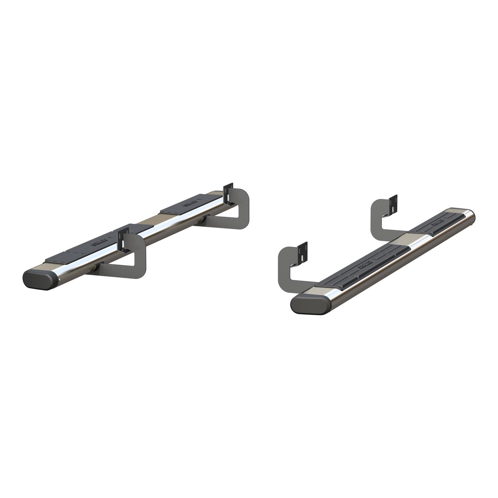 Aries Automotive 6 in. Oval Side Bars for 2004-2014 F-150 - 4444018 Step Bars, Stainless Steel, Polished, 6.00 Diameter, 75.00 Length, Ford, Pair thumbnail 6