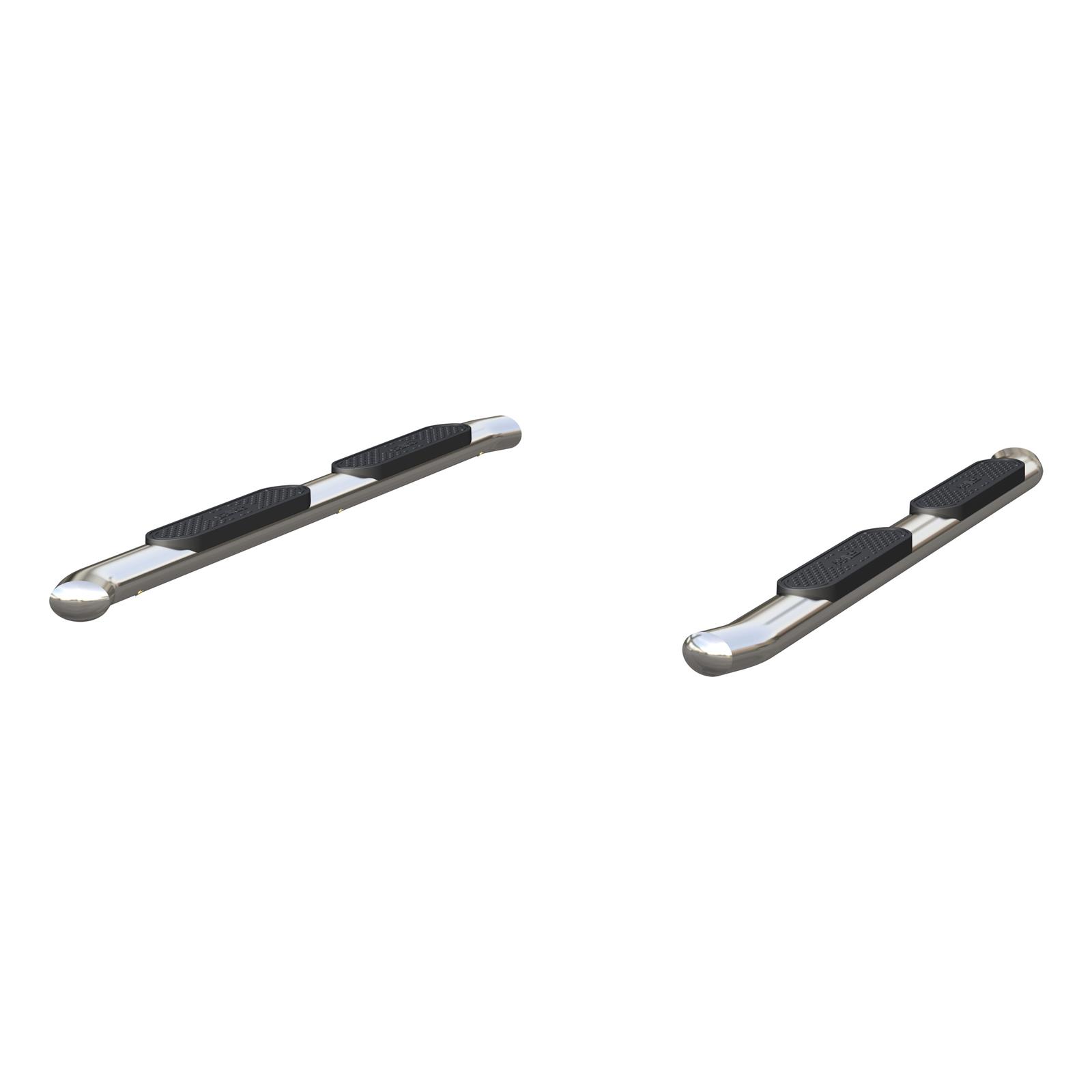 Aries Automotive 6 in. Oval Side Bars 4444044 Step Bars, Stainless Steel, Polished, 6.00 Diameter, 85.00 Length, Dodge, Pair thumbnail 7