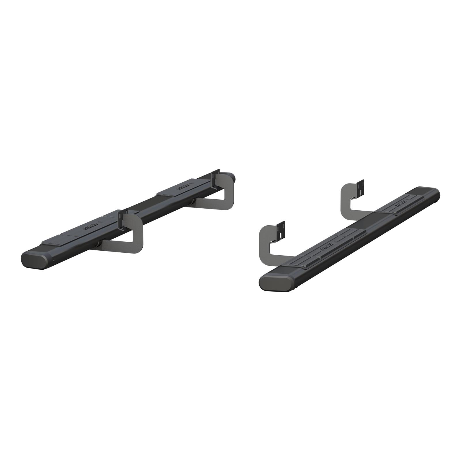 Aries Automotive 6 in. Oval Side Bars 4445019 Step Bars, Aluminum, Black Powdercoated, Gloss, 6.00 Diameter, 85.00 Length, Ford, Pair thumbnail 8