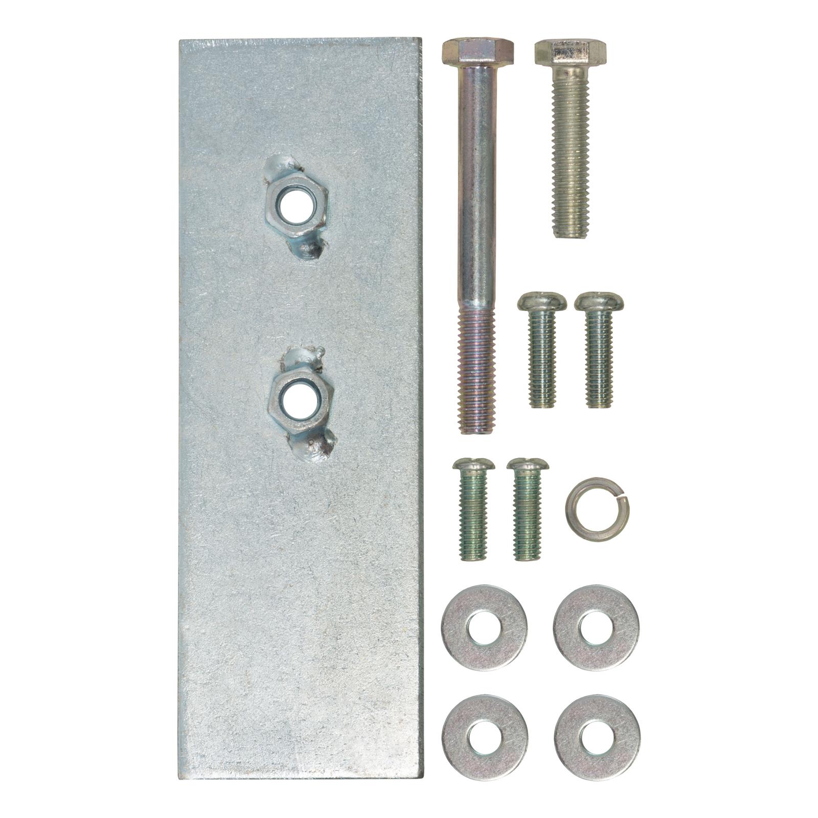 ARIES Automotive License Plate Mounting Brackets 55-0000 Relocation Bracket, LICENSE PLATE BRACKET/TUBULAR BUMPERS thumbnail 2