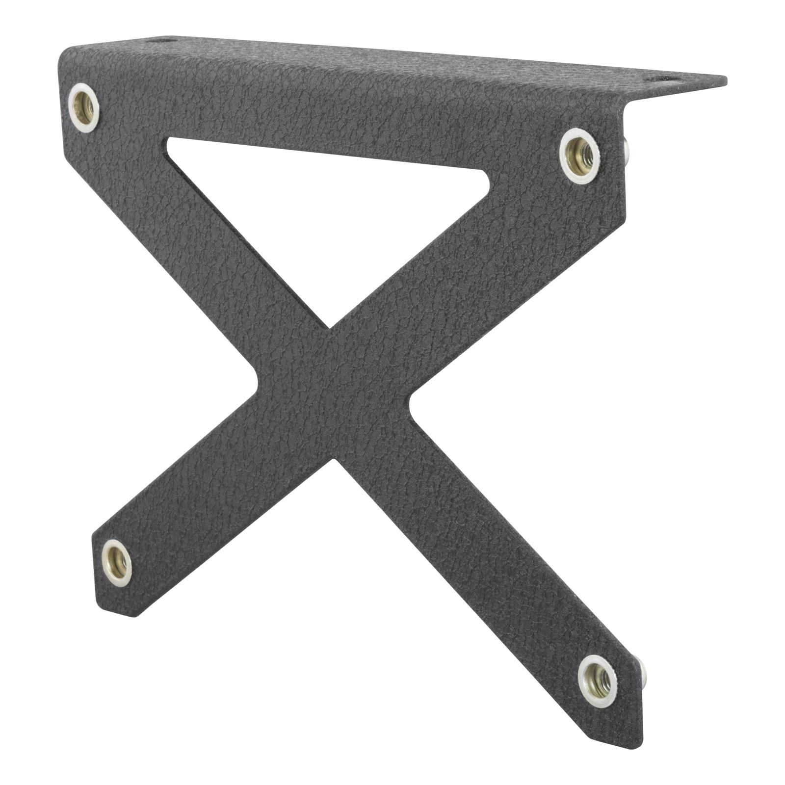 ARIES Automotive License Plate Mounting Brackets 85-0000 Relocation Bracket, UNIVERSAL FRONT LICENSE PLATE BRACKET FOR PRO SERIES GRILLE GUARDS thumbnail 2