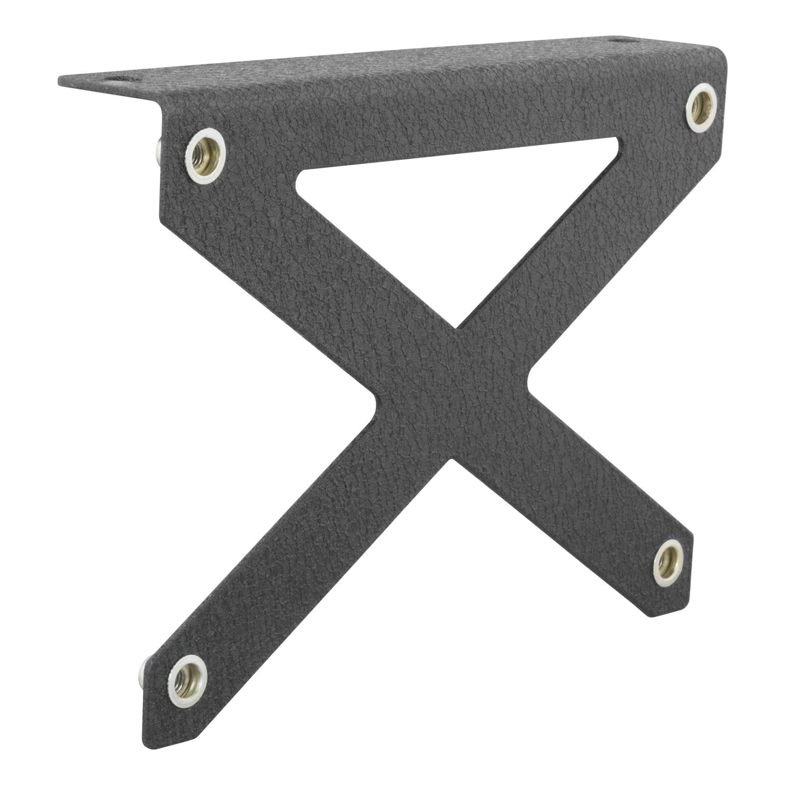 ARIES Automotive License Plate Mounting Brackets 85-0000 Relocation Bracket, UNIVERSAL FRONT LICENSE PLATE BRACKET FOR PRO SERIES GRILLE GUARDS thumbnail 3