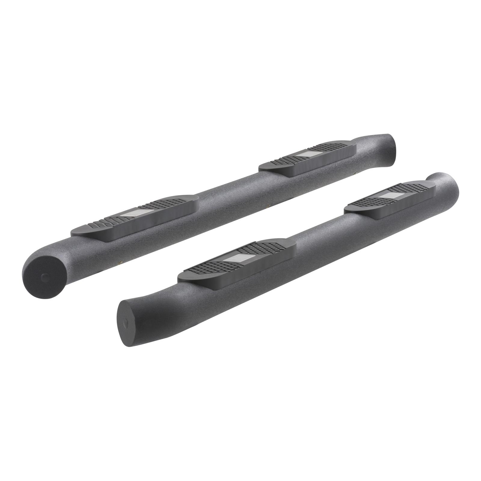 Aries Automotive Big Step 4 in. Round Side Bars for 2007-2021 TUNDRA - AL232013 Bars, Step, Diameter, Aluminum, Black Textured Powdercoated, Toyota, Pair thumbnail 5