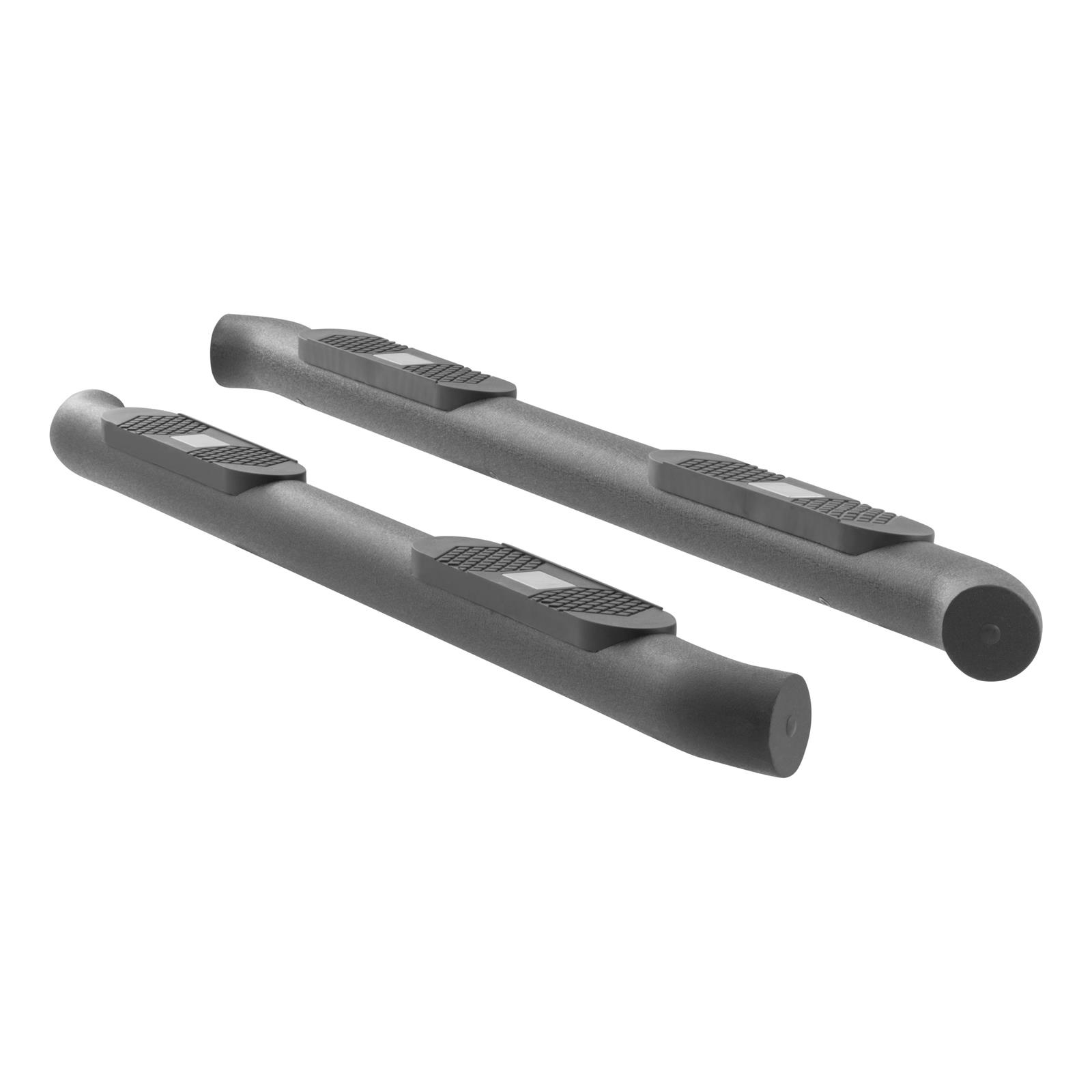 Aries Automotive Big Step 4 in. Round Side Bars for 2007-2021 TUNDRA - AL232013 Bars, Step, Diameter, Aluminum, Black Textured Powdercoated, Toyota, Pair thumbnail 6