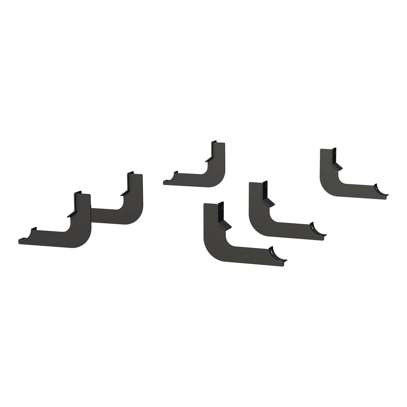 Aries Automotive Big Step 4 in. Round Side Bars AL239042 Bars, 4" Step, Al, Bl Tex, 2016 TITAN XD CREW CAB thumbnail 4