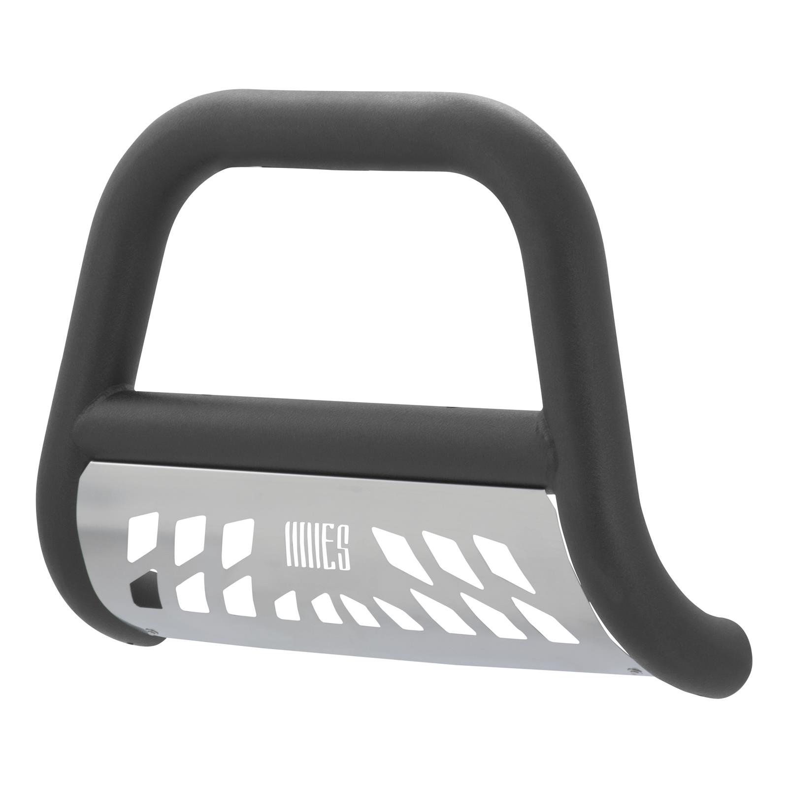 Aries Automotive Big Horn 4 in. Bull Bars for 2008-2021 SEQUOIA, 2007-2021 TUNDRA - AL45-2004 Grille Guard, Horn, Bar, Aluminum, Black Powdercoated, Toyota, Each thumbnail 3