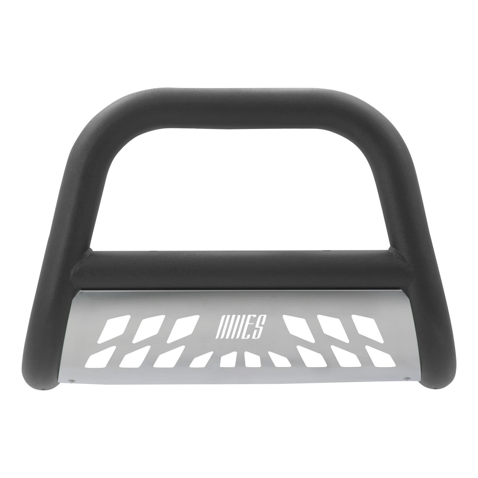 Aries Automotive Big Horn 4 in. Bull Bars for 2008-2021 SEQUOIA, 2007-2021 TUNDRA - AL45-2004 Grille Guard, Horn, Bar, Aluminum, Black Powdercoated, Toyota, Each thumbnail 5